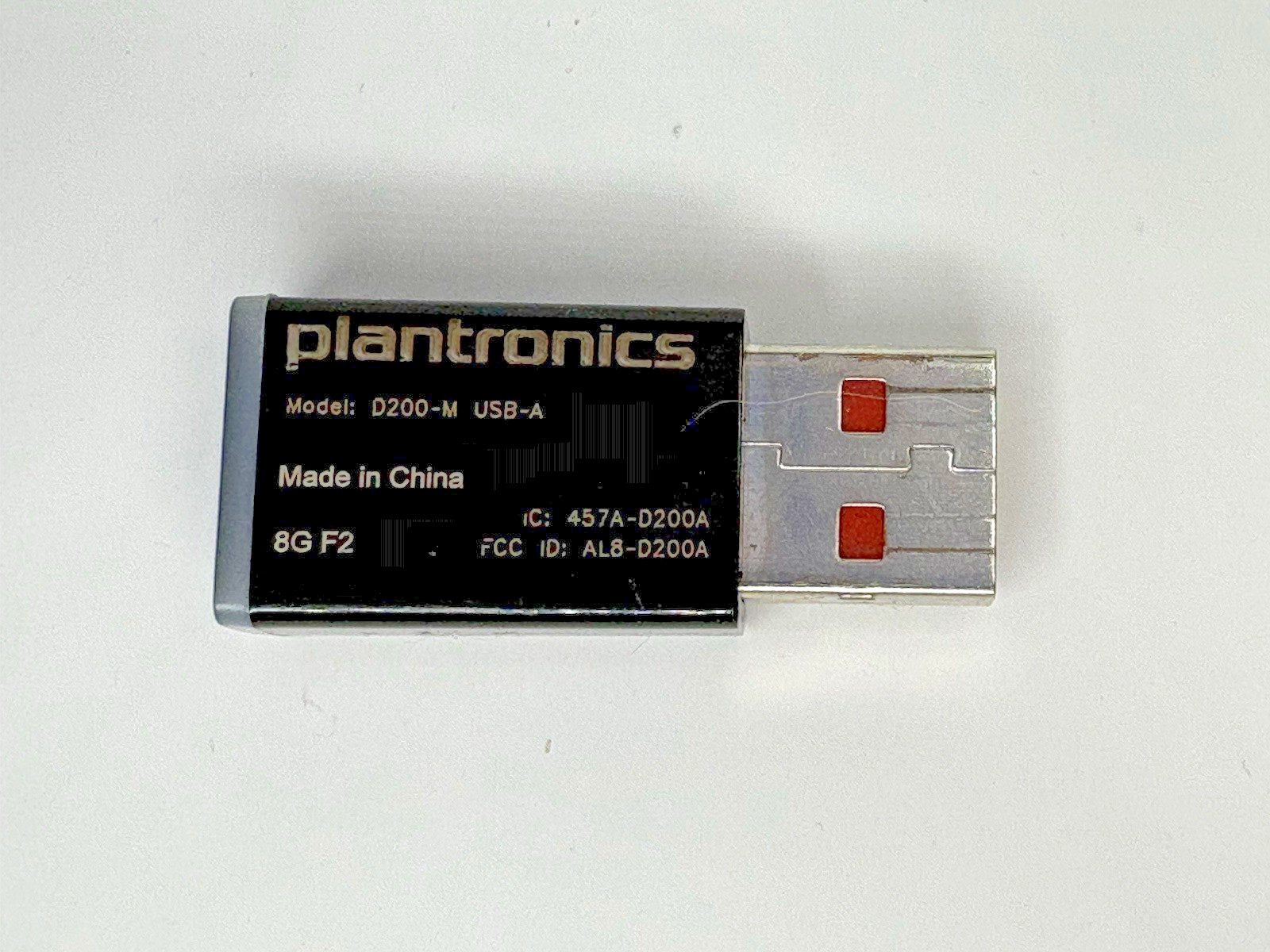 Plantronics D200-M Savi USB-A Adapter Dongle DECT 1.8GHz for Microsoft 209200-04