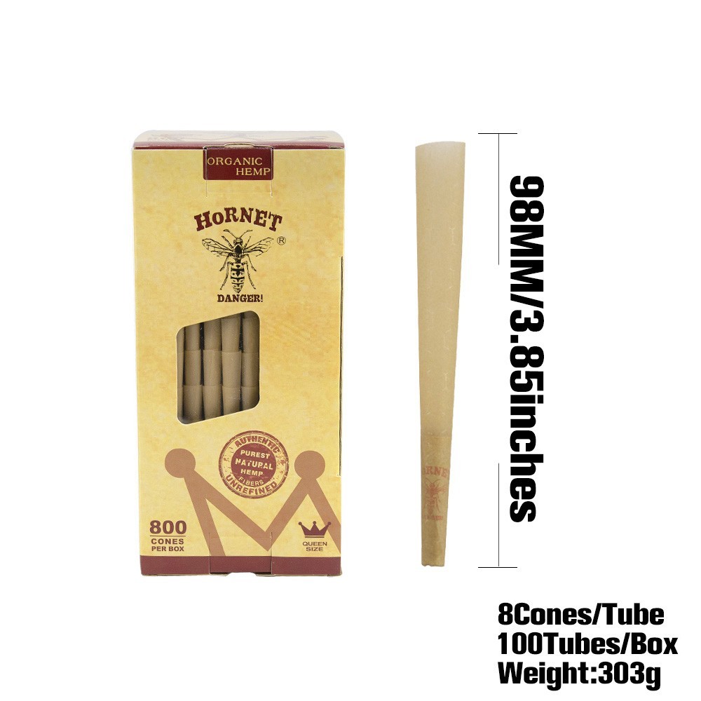 Queen Size Pre Rolled Cone W/Filter Tips x 800 Cones