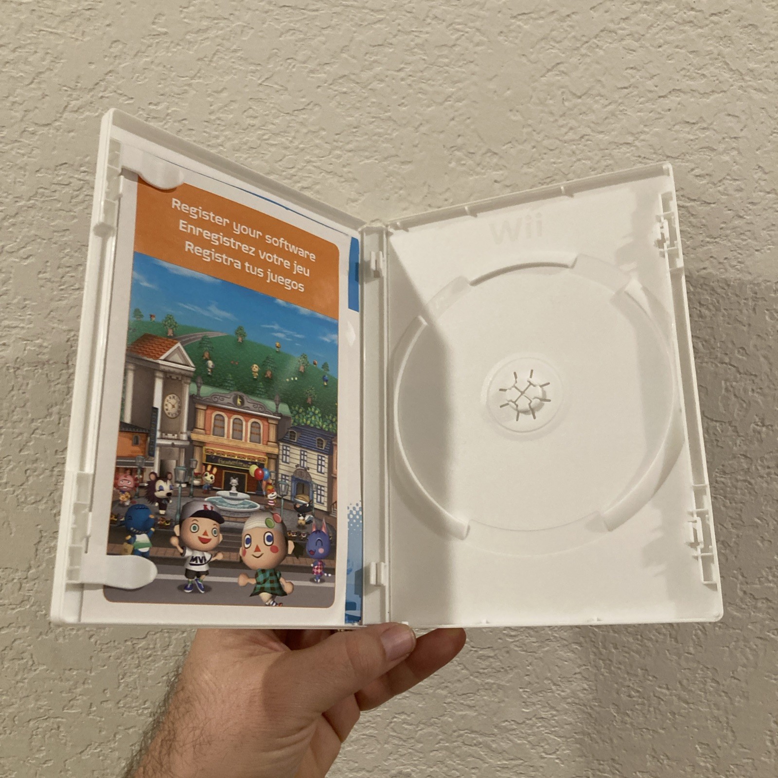 CASE ONLY NO GAME Or Manual Oem Animal Crossing City Folk | Nintendo Wii |