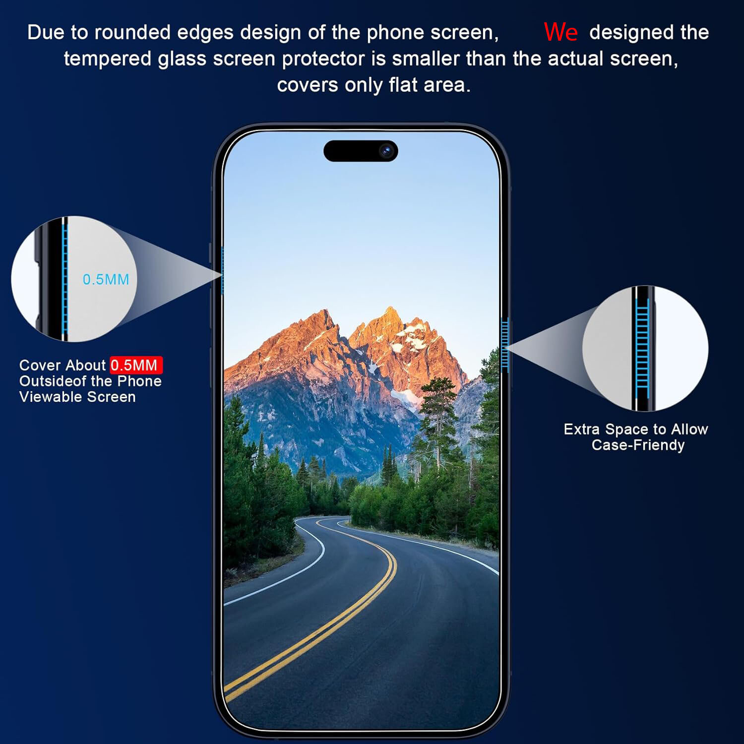 3x For iPhone 15 14 13 12 11 Pro Max XR Privacy Tempered Glass Screen Protector