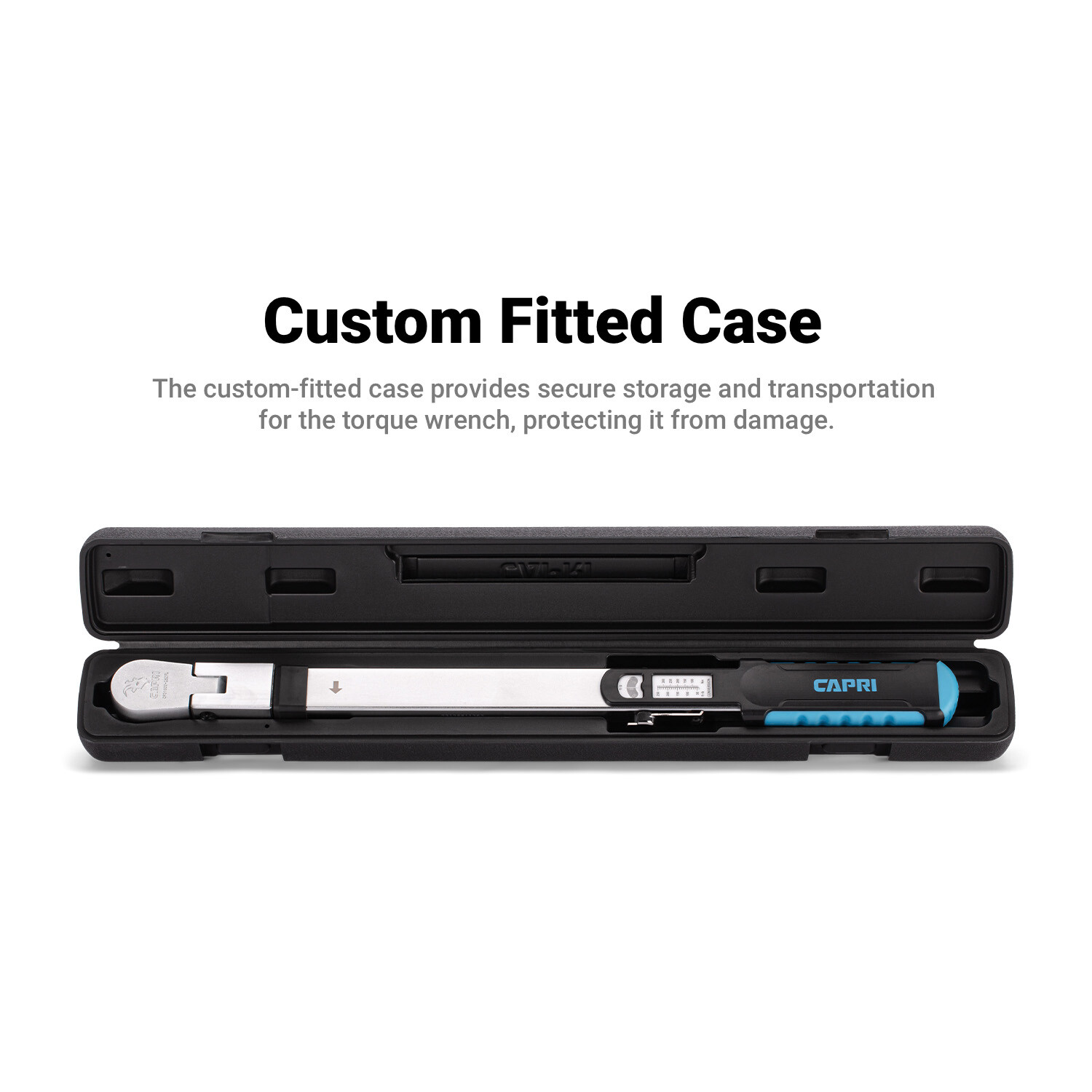 Capri Tools 1/2 in. Drive 50-250 ft/lbs Flex-Head Split Beam Torque Wrench