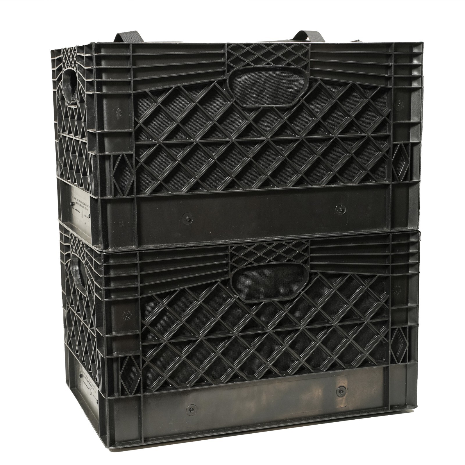 Filmmakers Rectangular Milk Crate Insert Storage Case / Zippered Bag (Case Only)