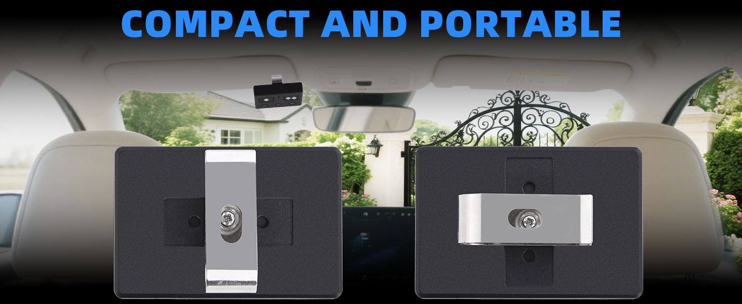 4pack AXP1 AXS1 for Ghost Controls Remote, 5-button Ghost Gate Opener Remote