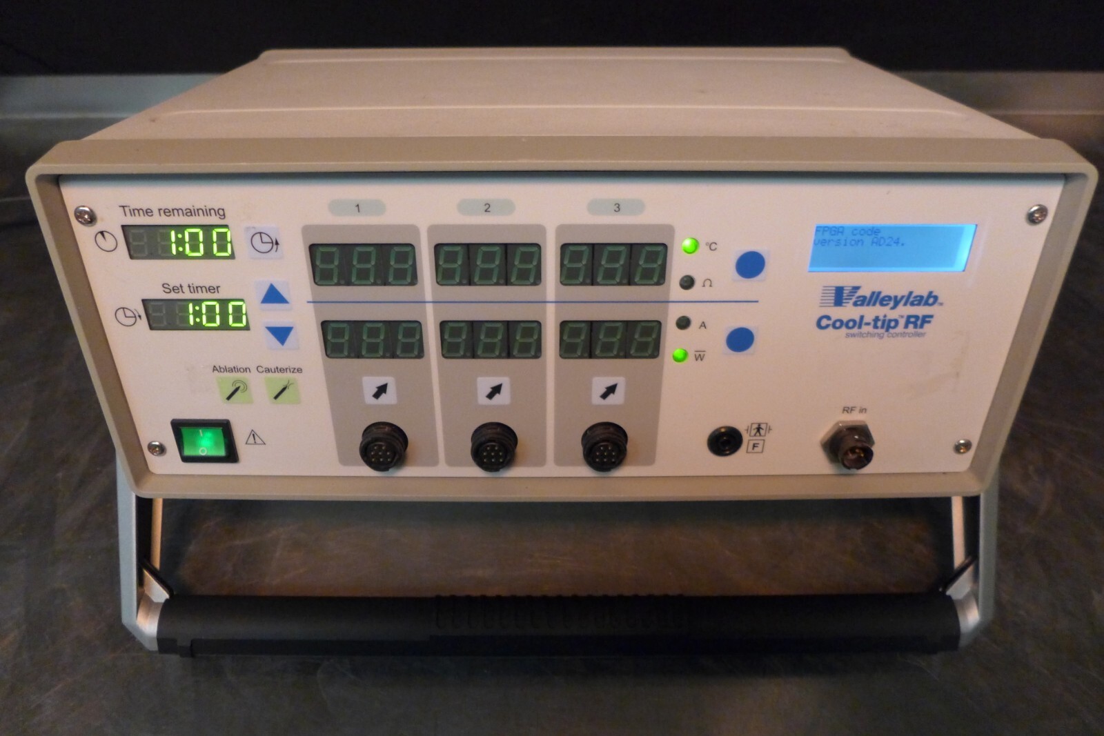 P128 VALLEYLAB COOL TIP RF ABLATION SWITCHING CONTROLLER CTSW CONTROL