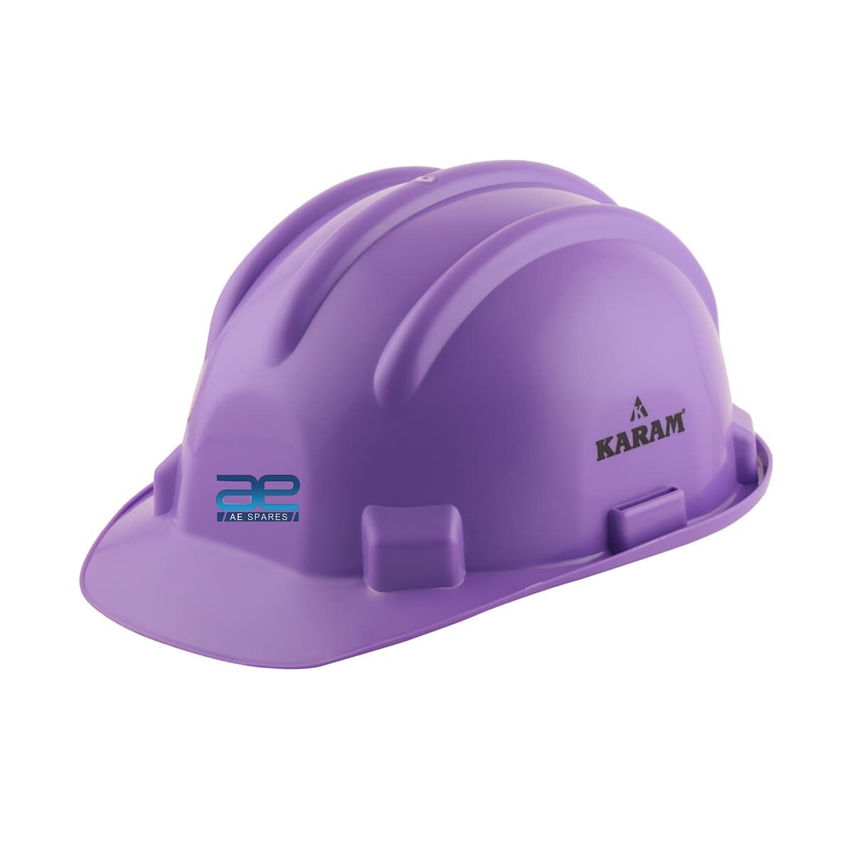 Shelmet Safety Helmet With Plastic Cradle (Violet)