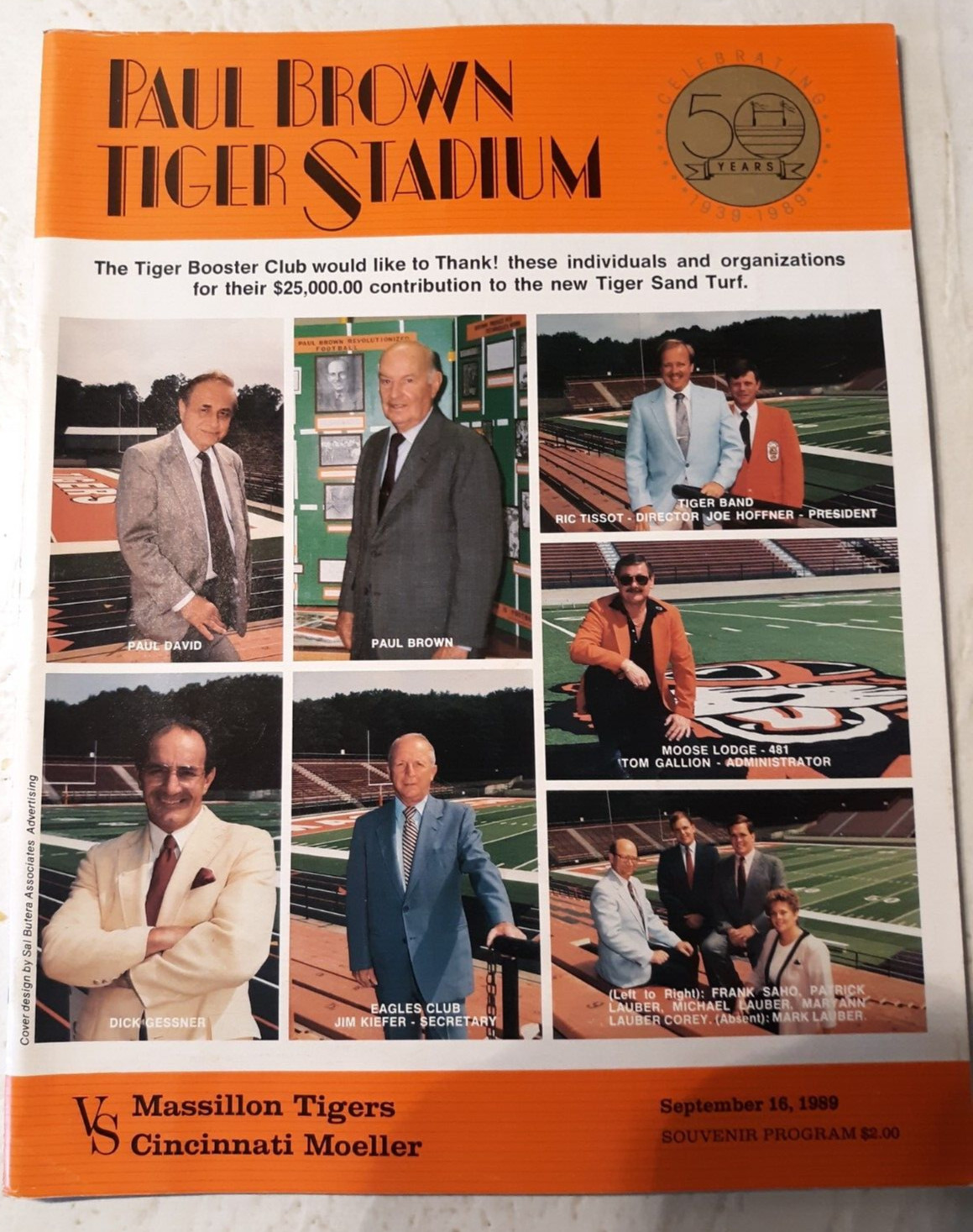 Massillon Ohio vs Cincinnati Moeller football program Sept 16, 1989