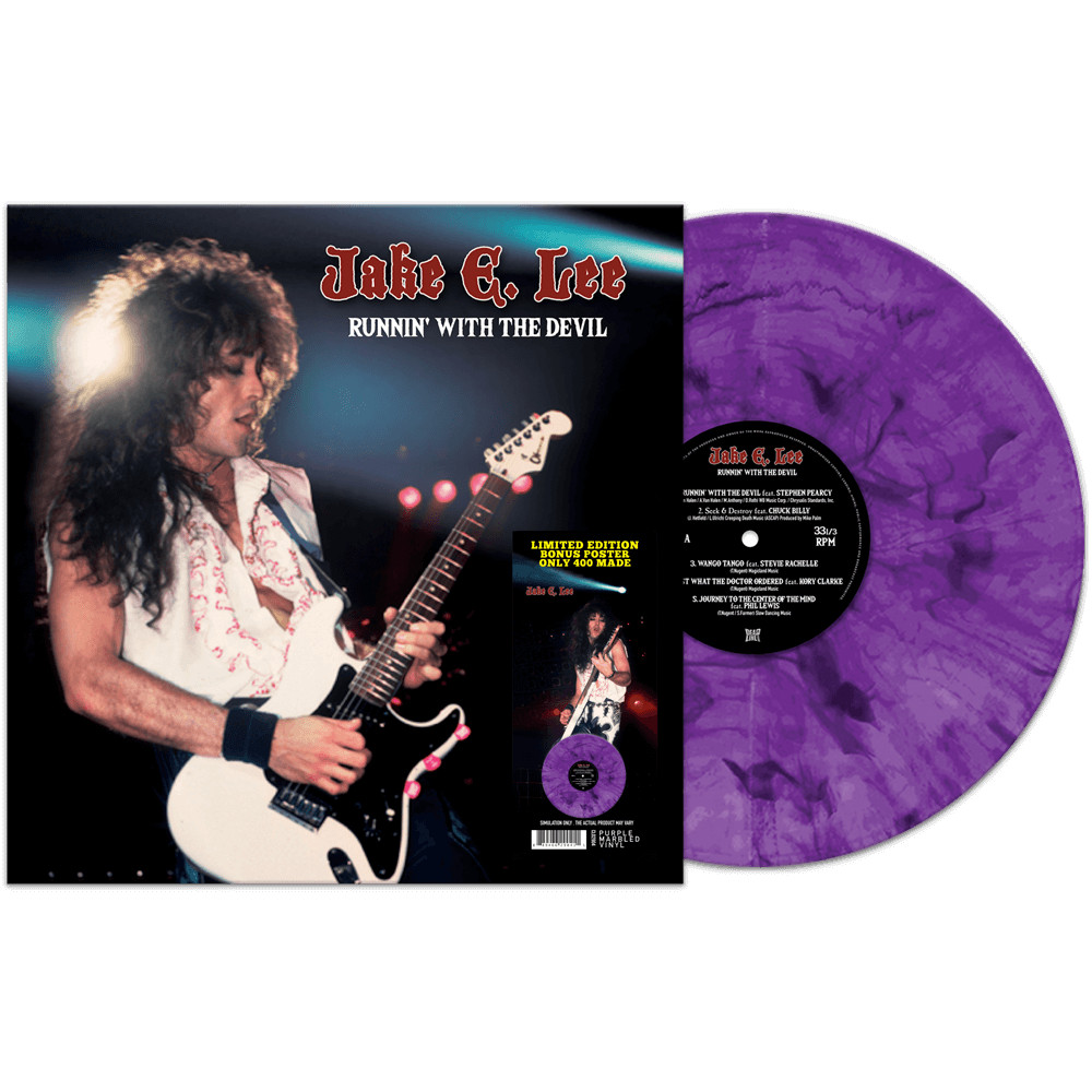 Jake E. Lee - Runnin' With The Devil (Purple Marble Vinyl)
