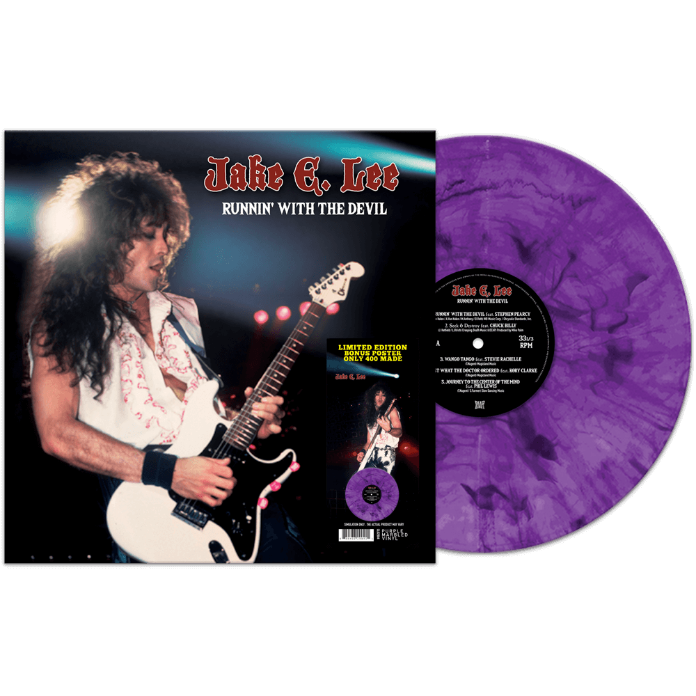 Jake E. Lee - Runnin' With The Devil (Purple Marble Vinyl)