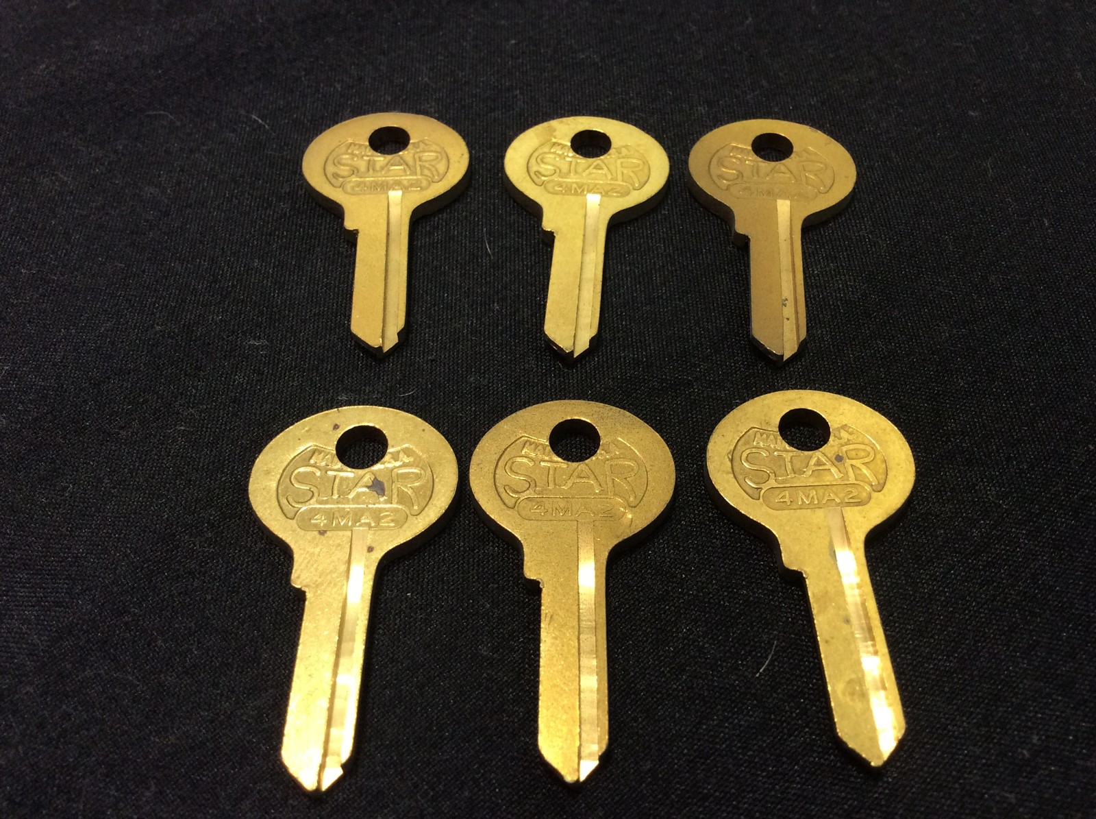 Master Lock by Star M2 Key Blanks, Set of 6- Locksmith