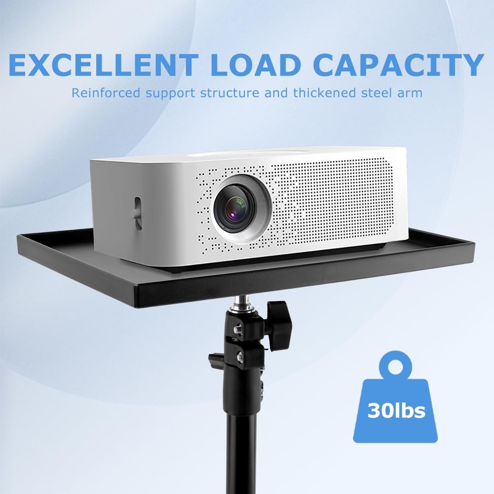 Projector Tripod Stand Portable Laptop DJ Equipment Studio Mount Adjustable