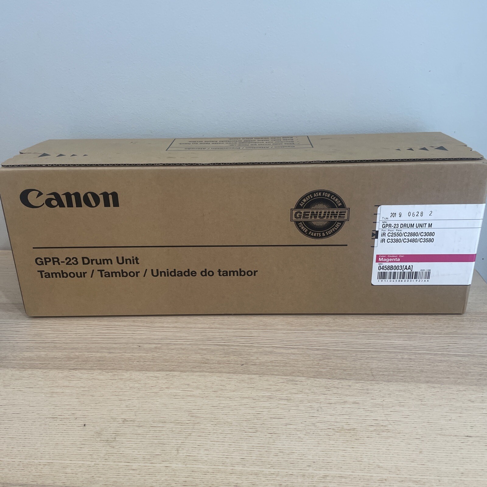 Canon GPR-23 0458B003 Genuine Magenta Drum Unit for iR C2550 C2880 C3080 C3380