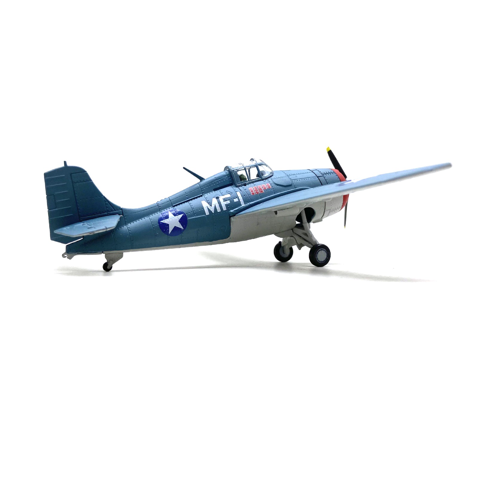 1* 1/72 4.9in WWII For Grumman F4F Wildcat Fighter Model Alloy Model