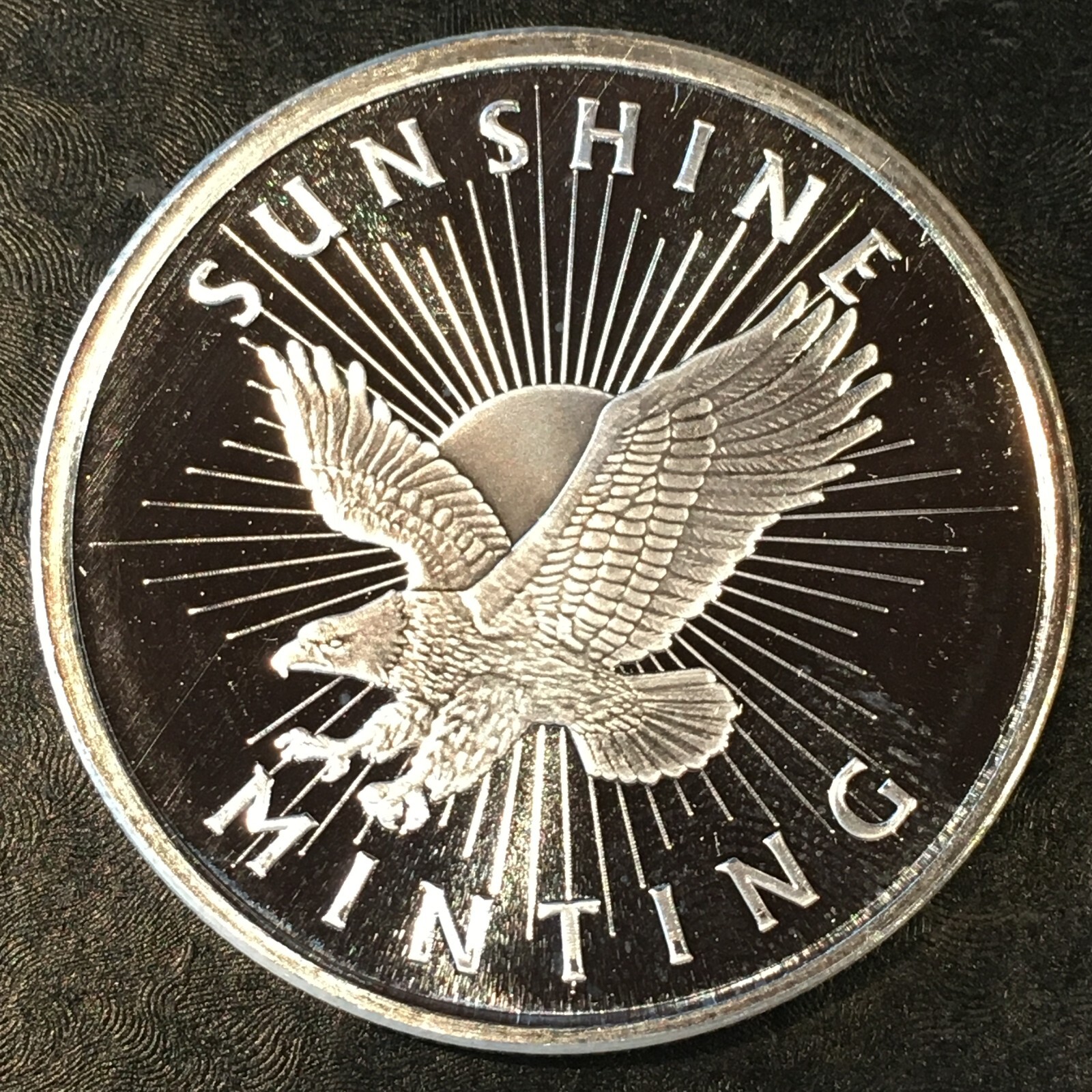 1 oz Silver Bullion SUNSHINE EAGLE w/ SECURITY FEATURE We COMBINE SHIPPING #o642
