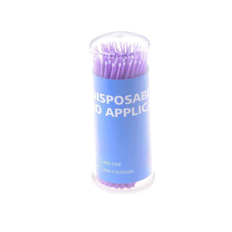 Dental Disposable Microbrush Micro Brush Applicator Tips Regular 2.5mm Bendable
