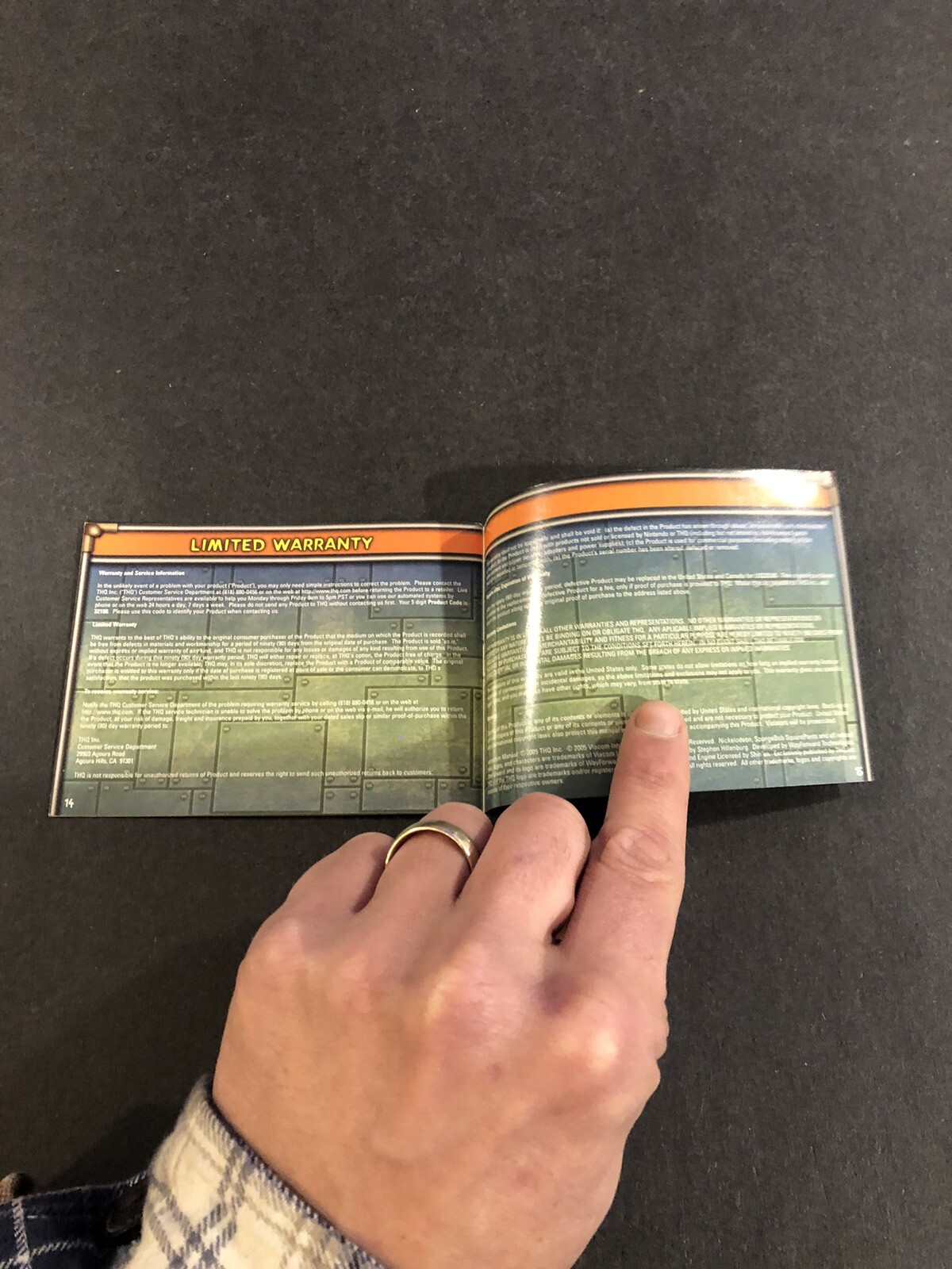 nicktoons unite gba Manual only
