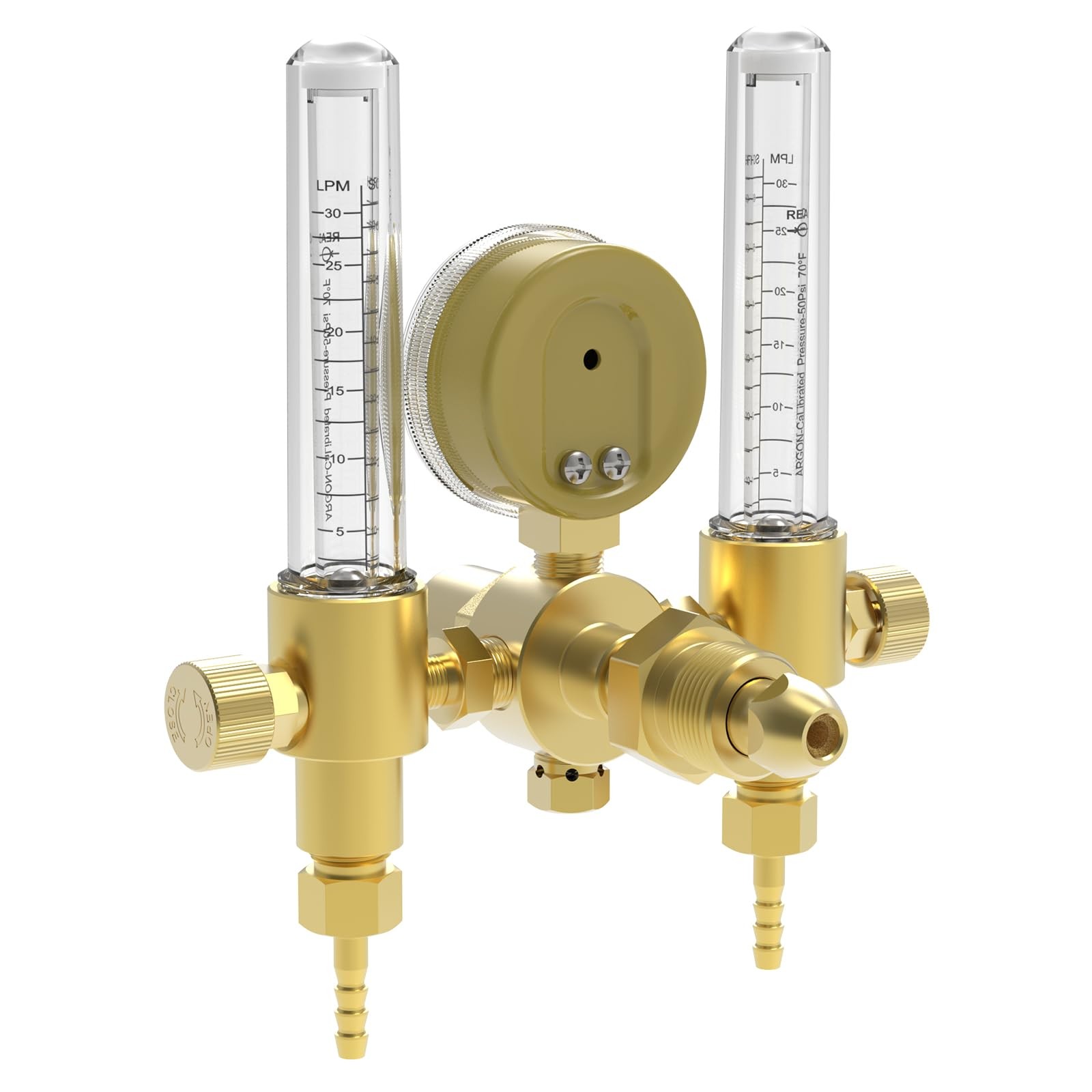 Dual Output Argon Regulator Flow Meter