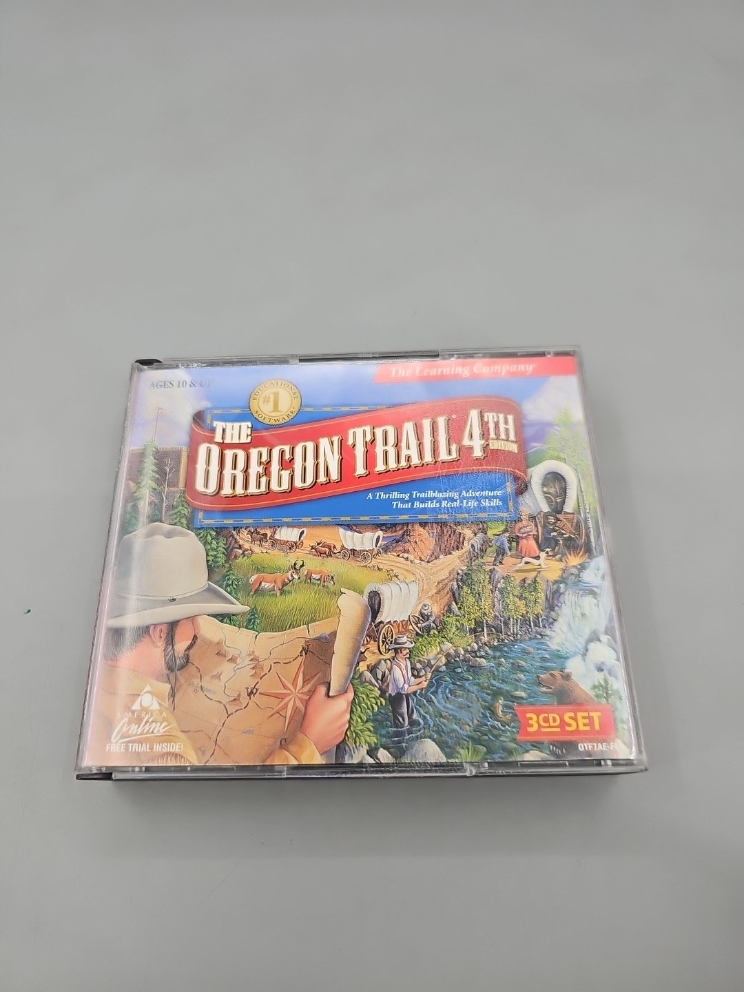 The Oregon Trail 4th Edition 3 CD Set The Learning Company 1999