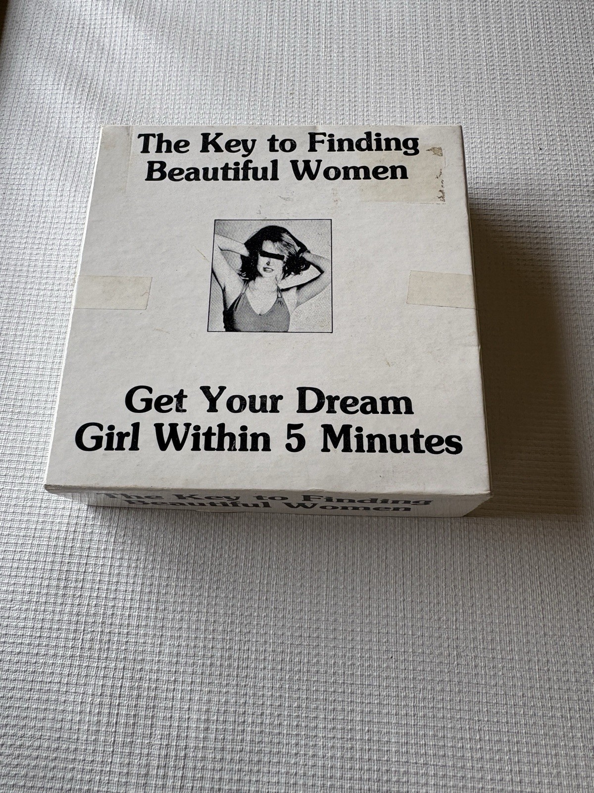 Vintage 1983 The Key to Finding Beautiful Women Gag Gift Novelty Key Ladies