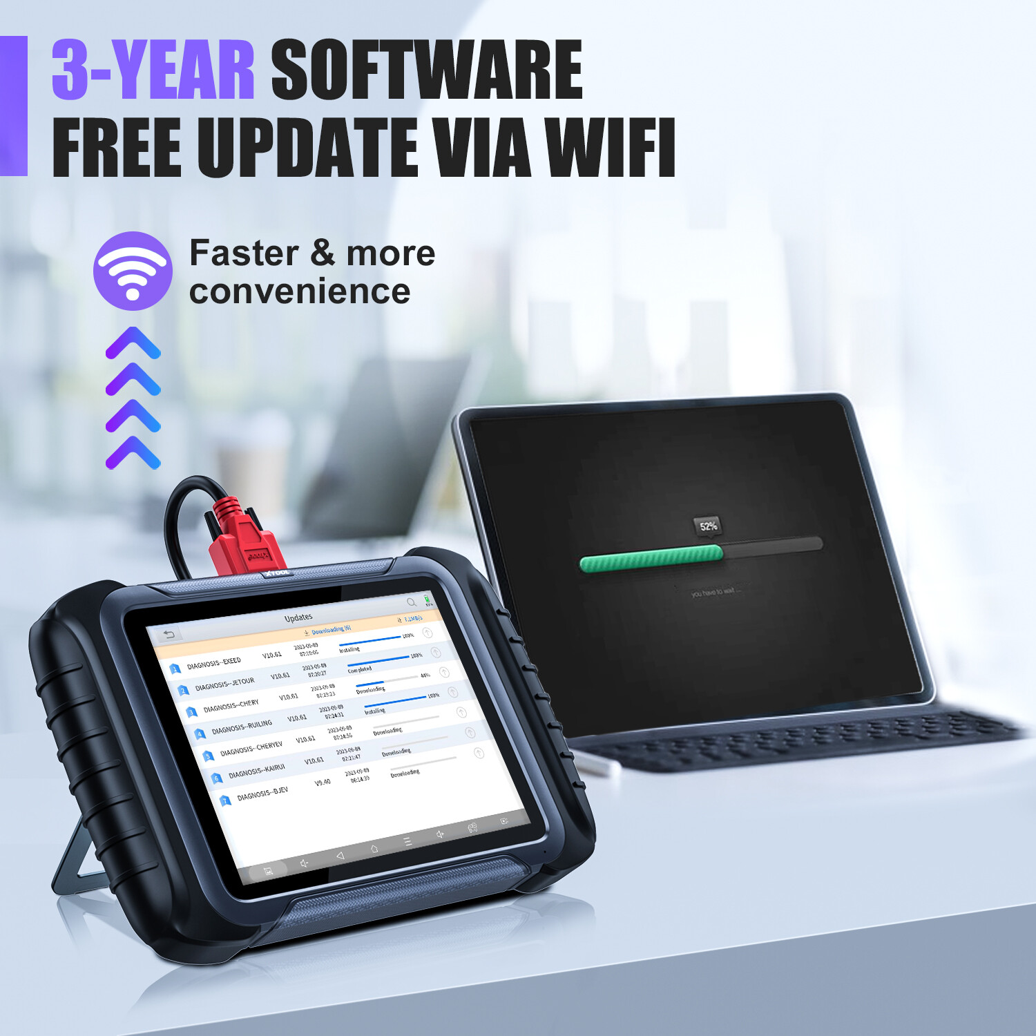 XTOOL D8S Automotive Diagnostic Tool E.CU Coding Full System Topology Mapping