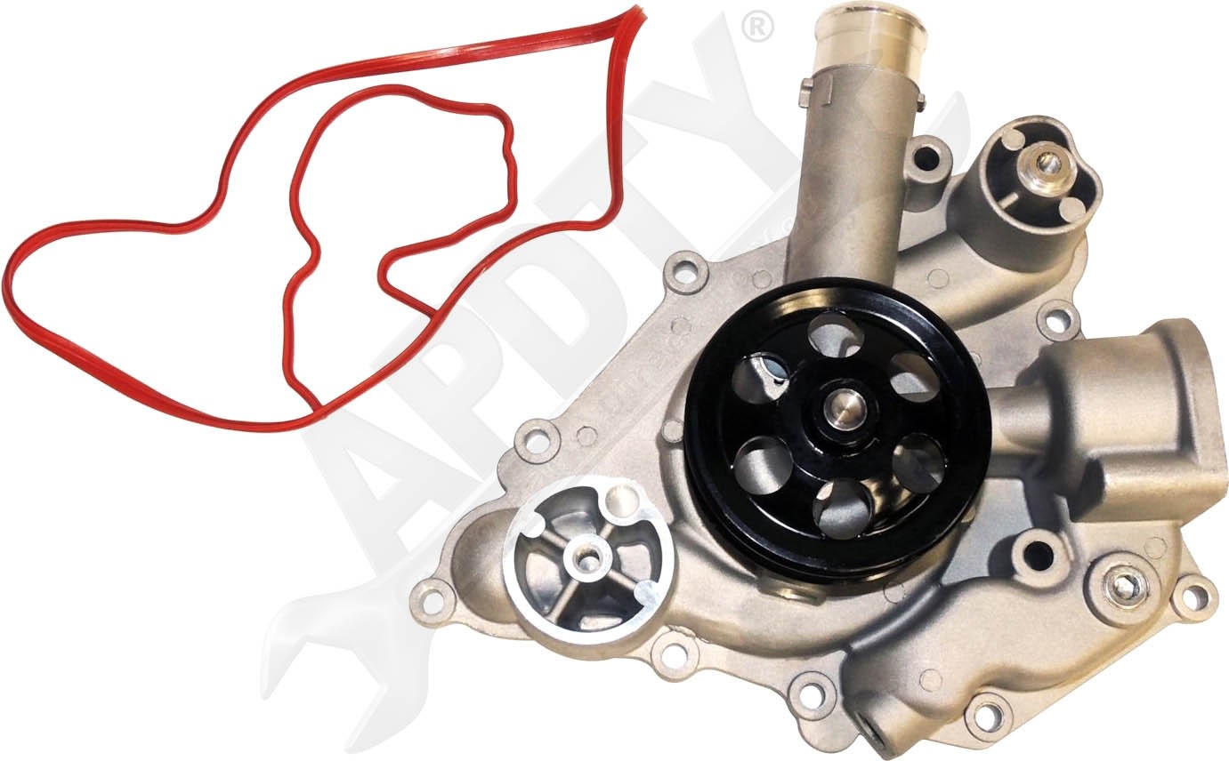 APDTY 162827 Water Pump With Gasket And Oil Cooler Plug Replaces 68346916AA