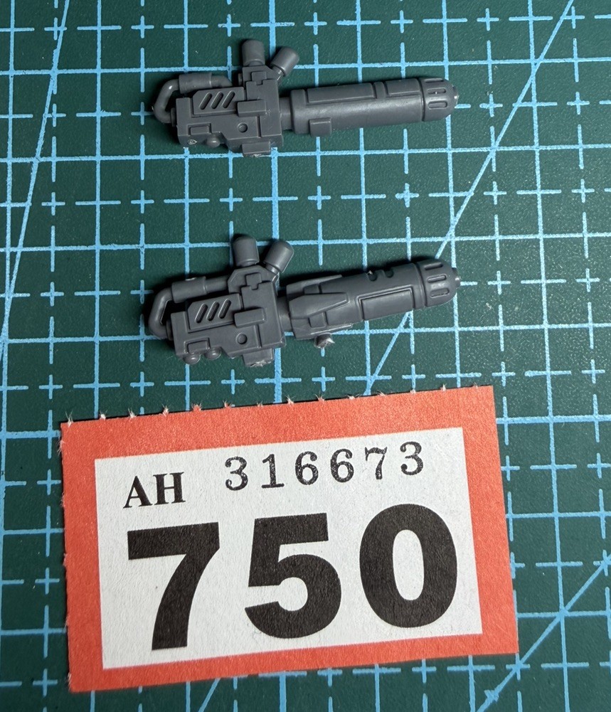 Tau Empire Coldstar Plasma Rifle Pair Gun Enforcer Commander 40k Crisis Suit