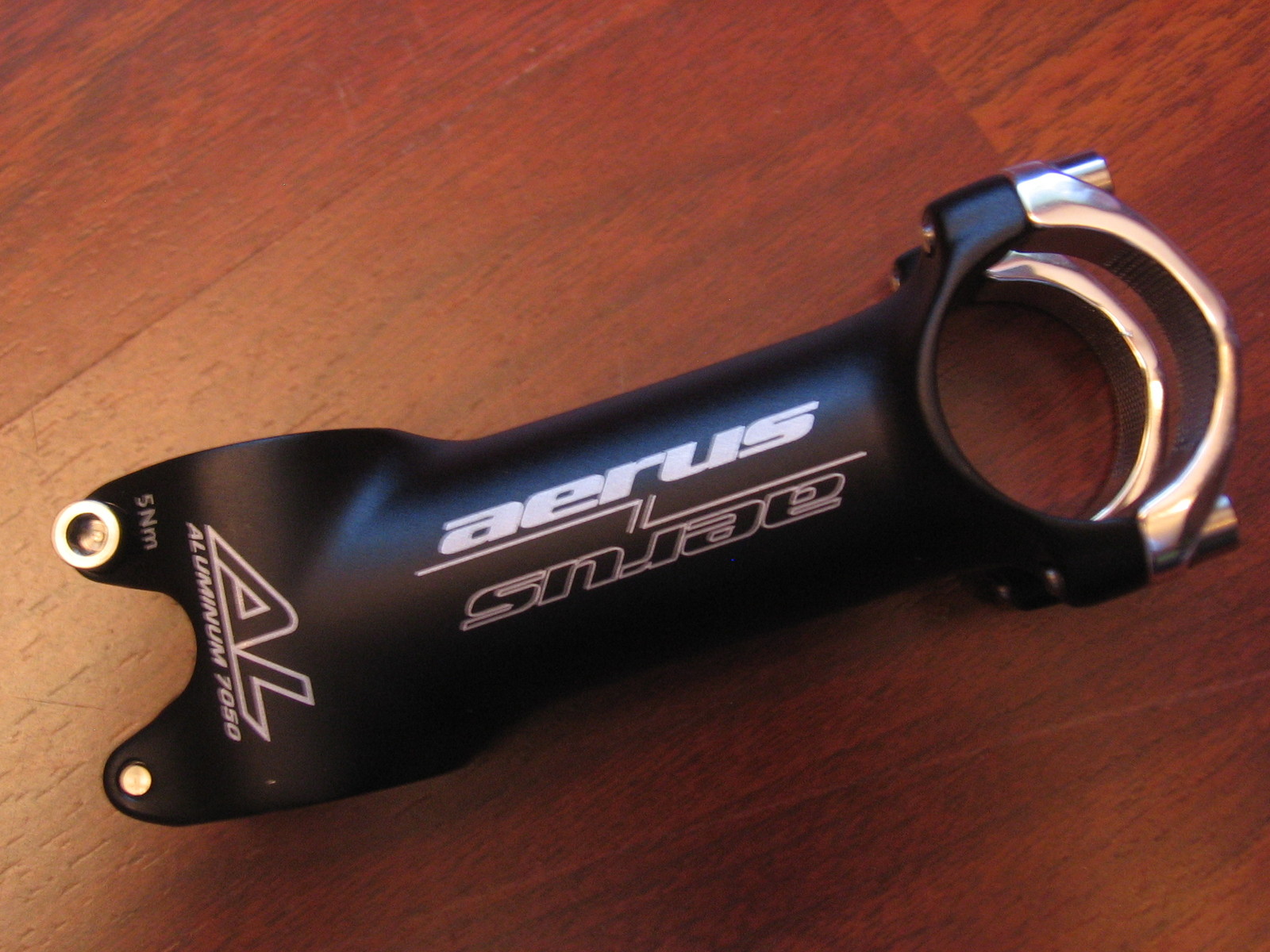 BLUE COMPETITION AERUS 90 x 31.8 x 1 1/8 x 6 +/- OS 115 STEM FACE PLATE TI BOLTS