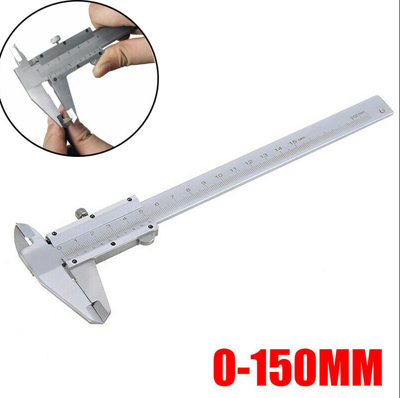 Portable Metal Millimeter Vernier Slide Caliper Ruler Gauge Measuring Tool sale