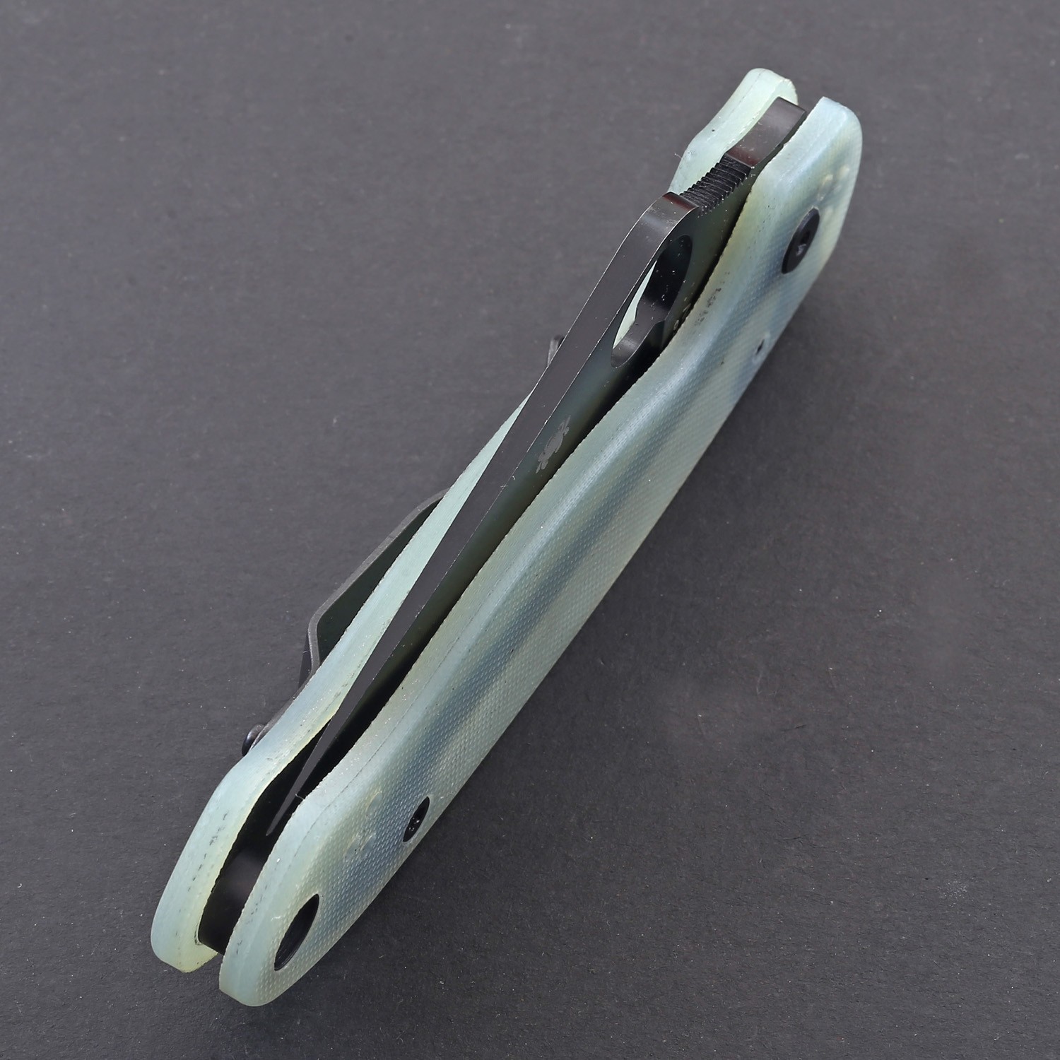 Para Military Small Clear G10 Handle Tactical Survival Camp Pocket Folding Knife
