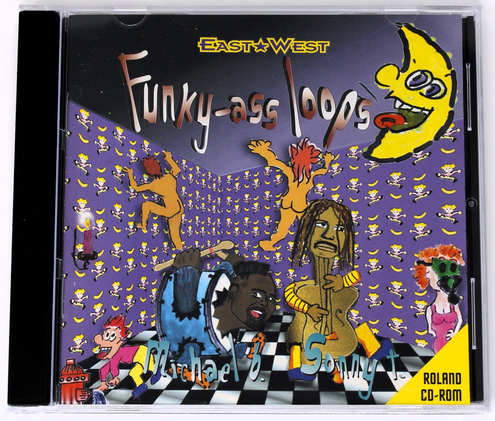 East West Funky Ass Loops Roland Format Sample/Sound Library/Sampling CD Prince
