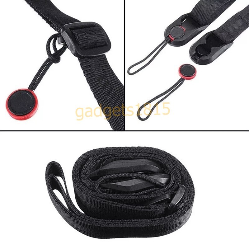 Camera Shoulder Strap Quick Release Buckles Adjustable DSRL SLR TLR Neck Strap