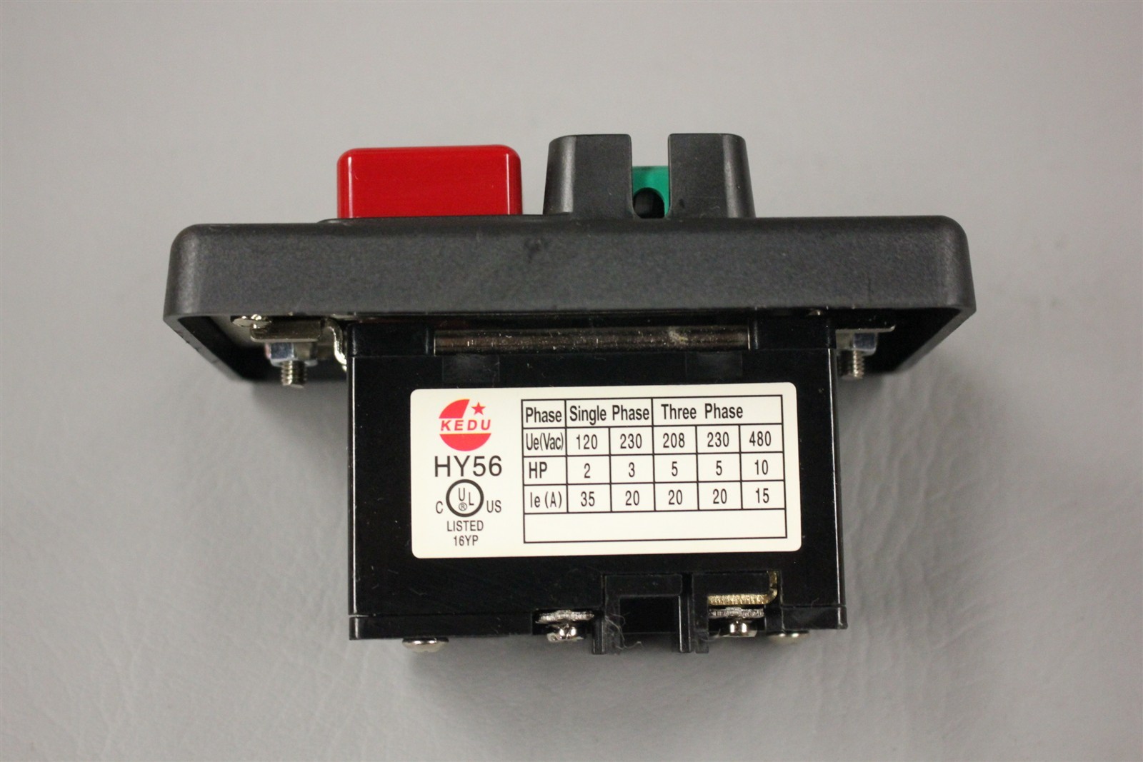 UNUSED KEDU START/STOP PUSHBUTTON HY56