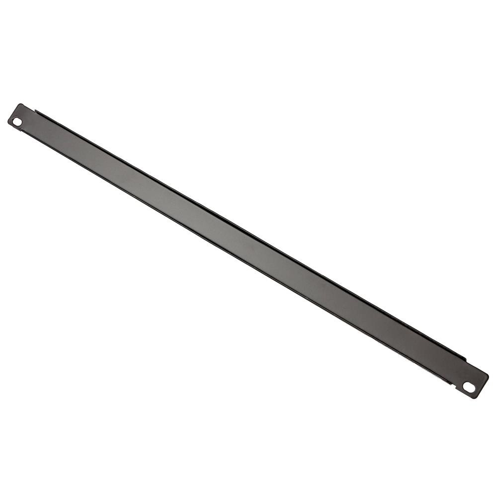 Auray 1/2U Blank Rack Panel 19" Rack Mount Filler for AV Systems Black
