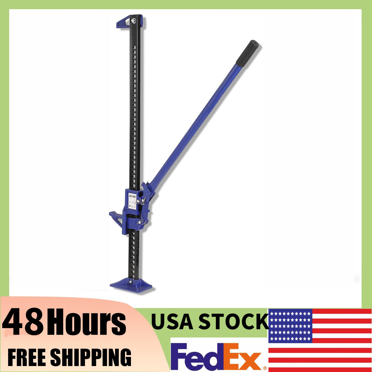 ⭐48"Utility Farm Jack,6000lb Capacity Multi-Purpose Jack for Tractor,SUV,Car,new