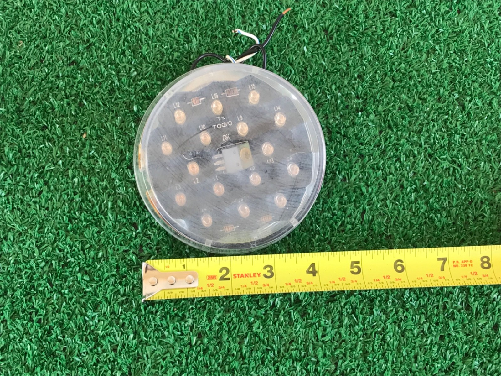 Wanco ArrowBoard 4” Amber Led Light