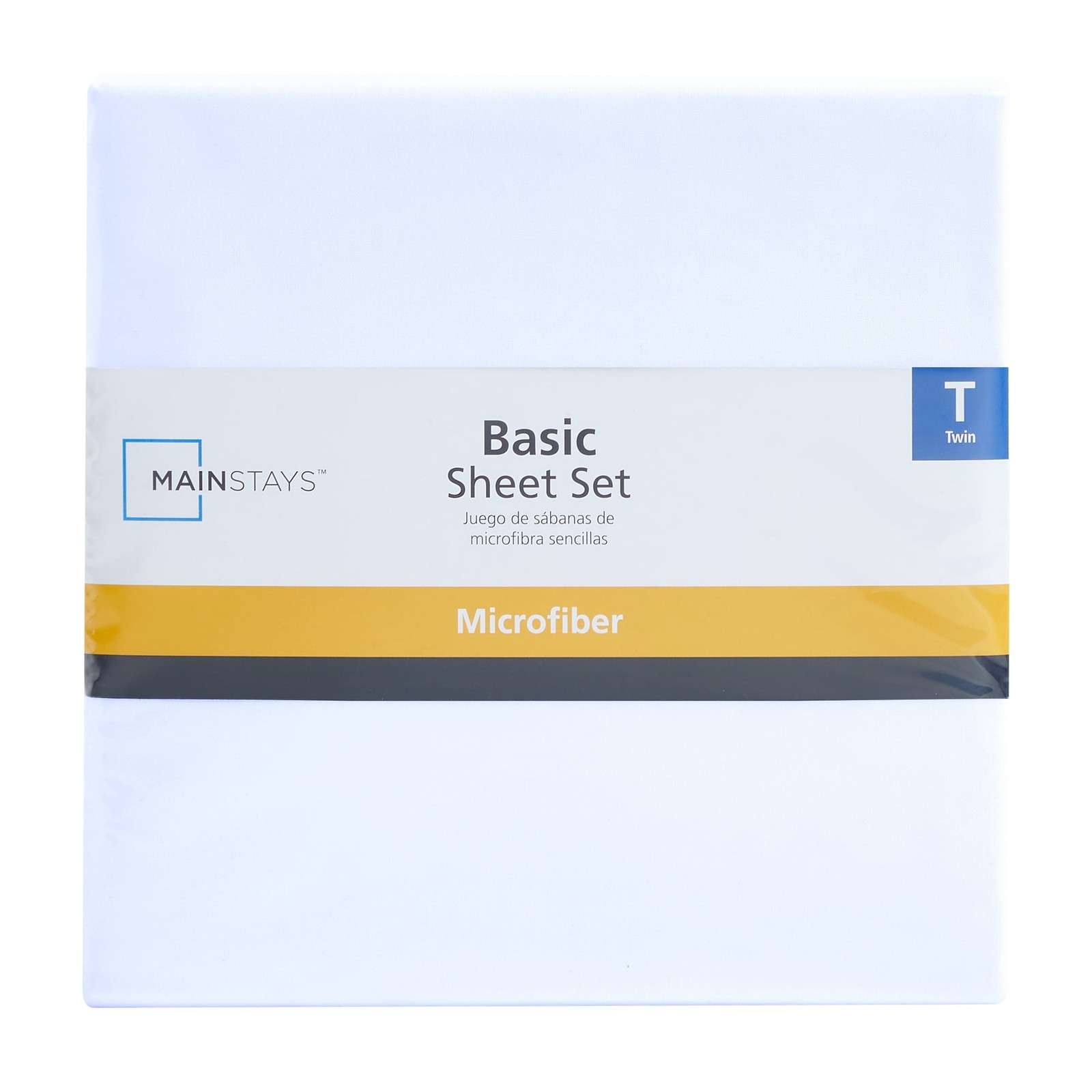 Microfiber Bed Sheet Set White Twin 3 Piece Soft Wrinkle Resistant