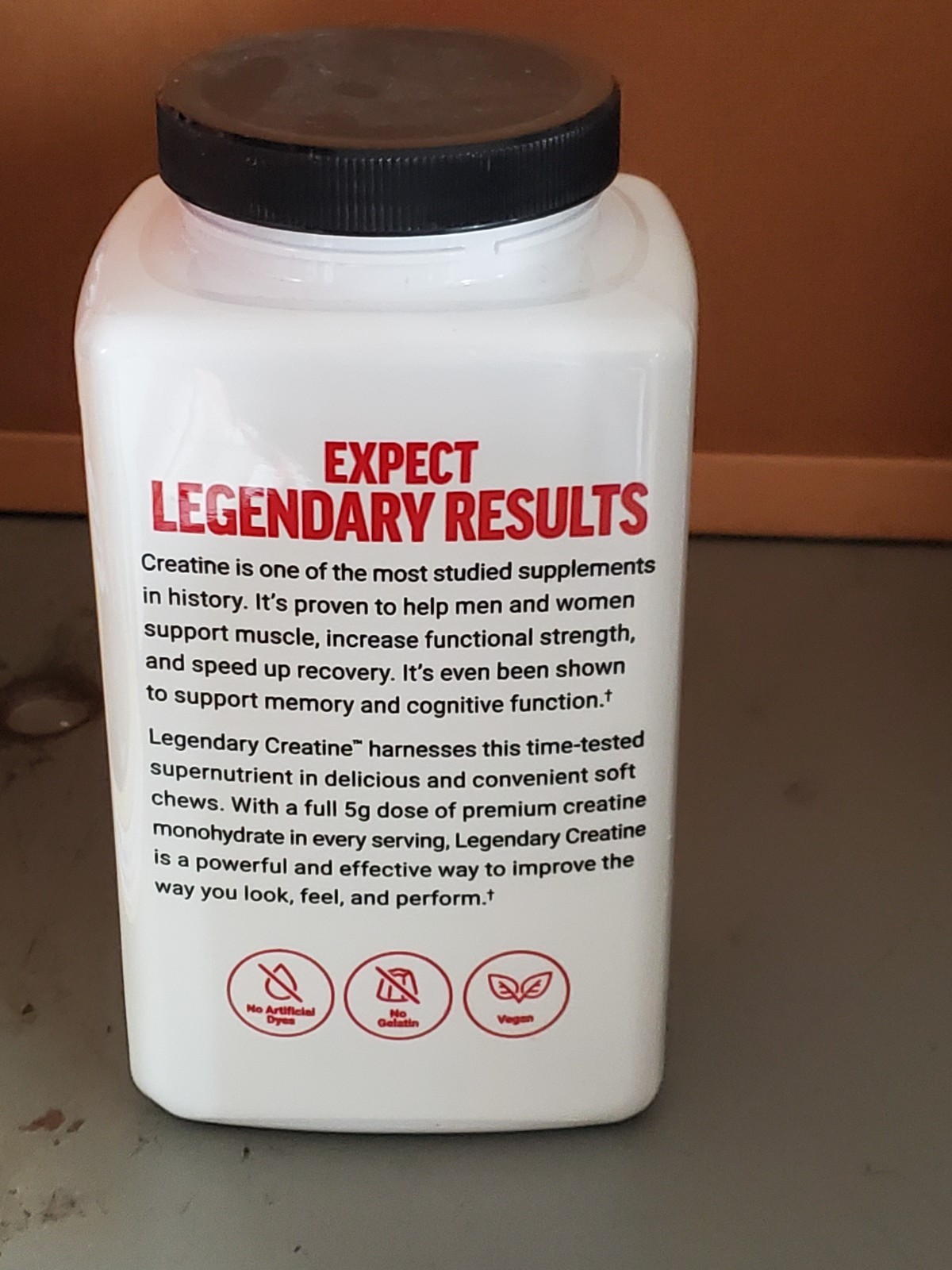 (BB 05/27) Force Factor Legendary Creatine Berry Blast Soft Chews - 60 ct.