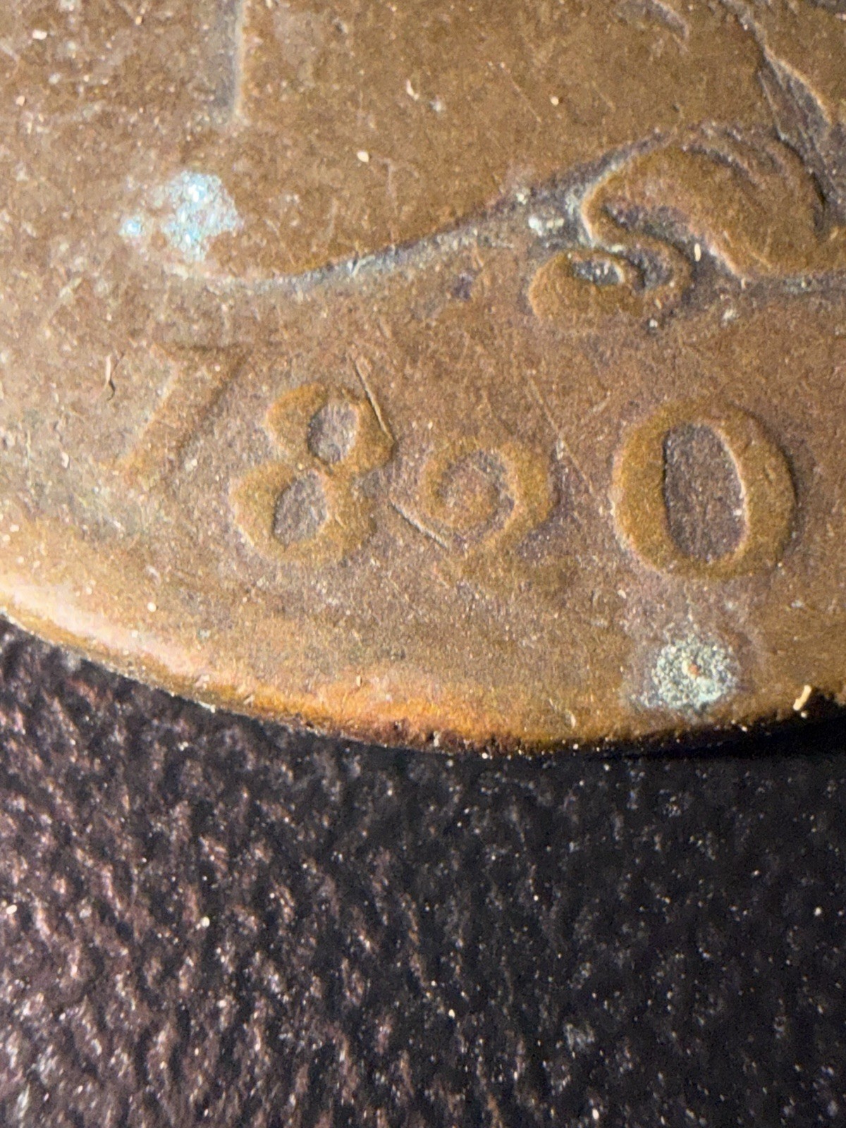 1820/19 Large Cent G/VG