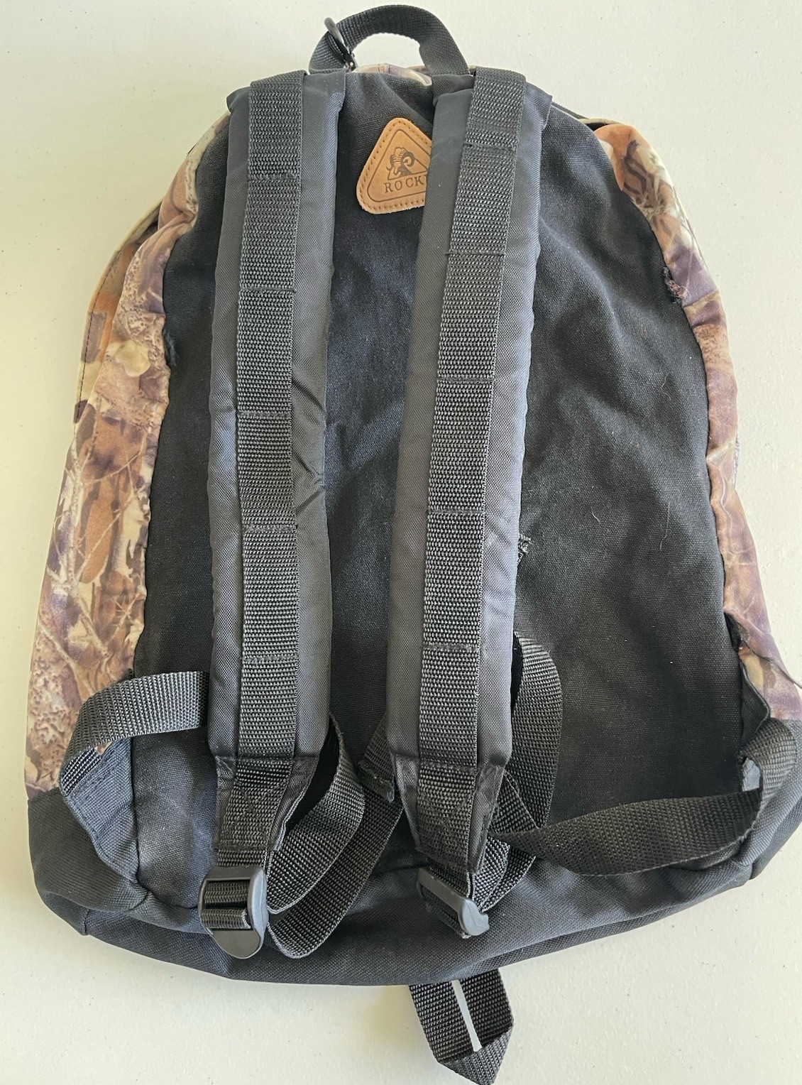 Rocky Camo Saddle-Cloth Backpack