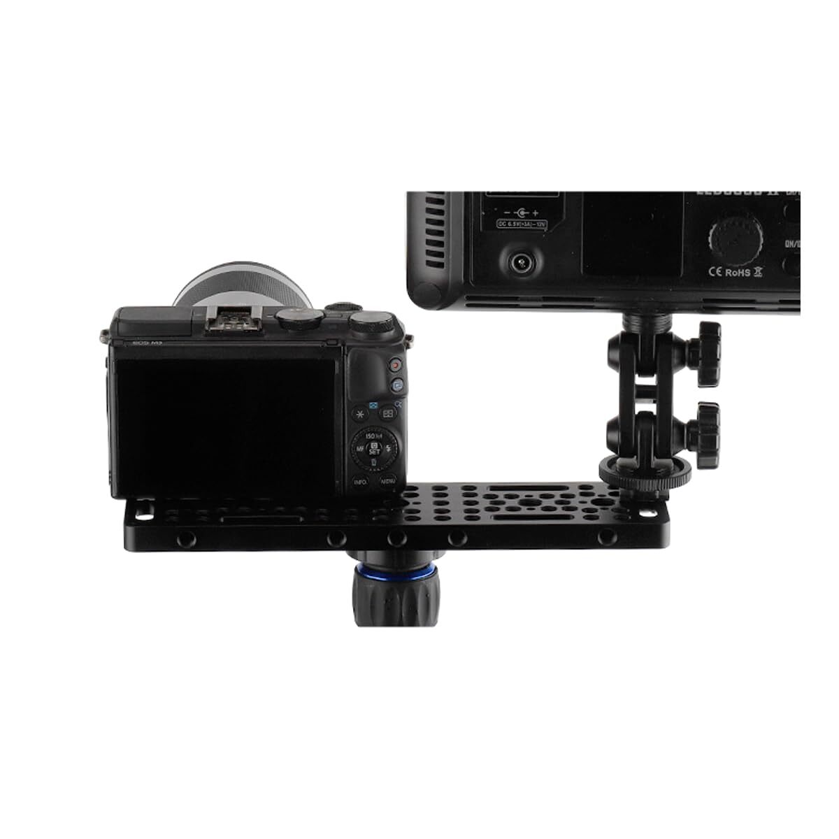 Multifunctional Cheese Plate with 1/4 3/8 ThreadsSwitching Plate Camera Easy ...