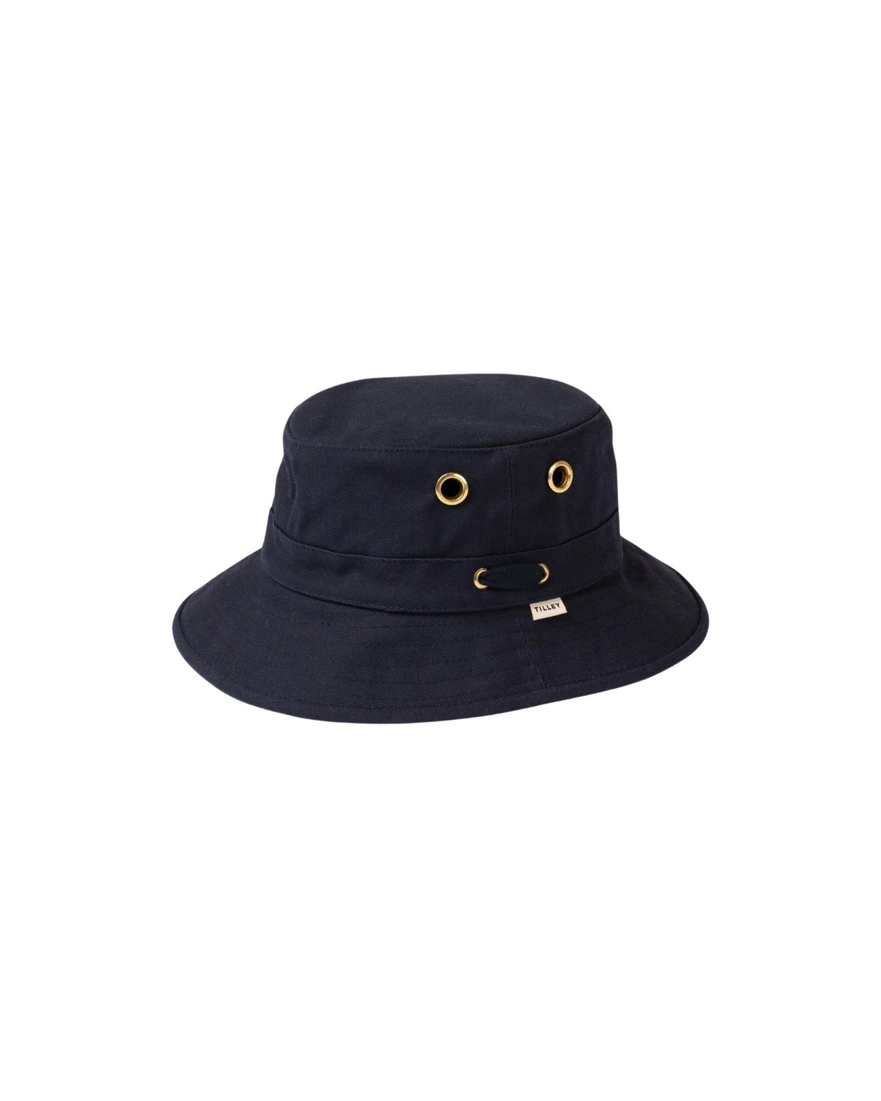 Tilley Iconic T1 Logo Bucket Hat, Dark Navy, 7 3/8