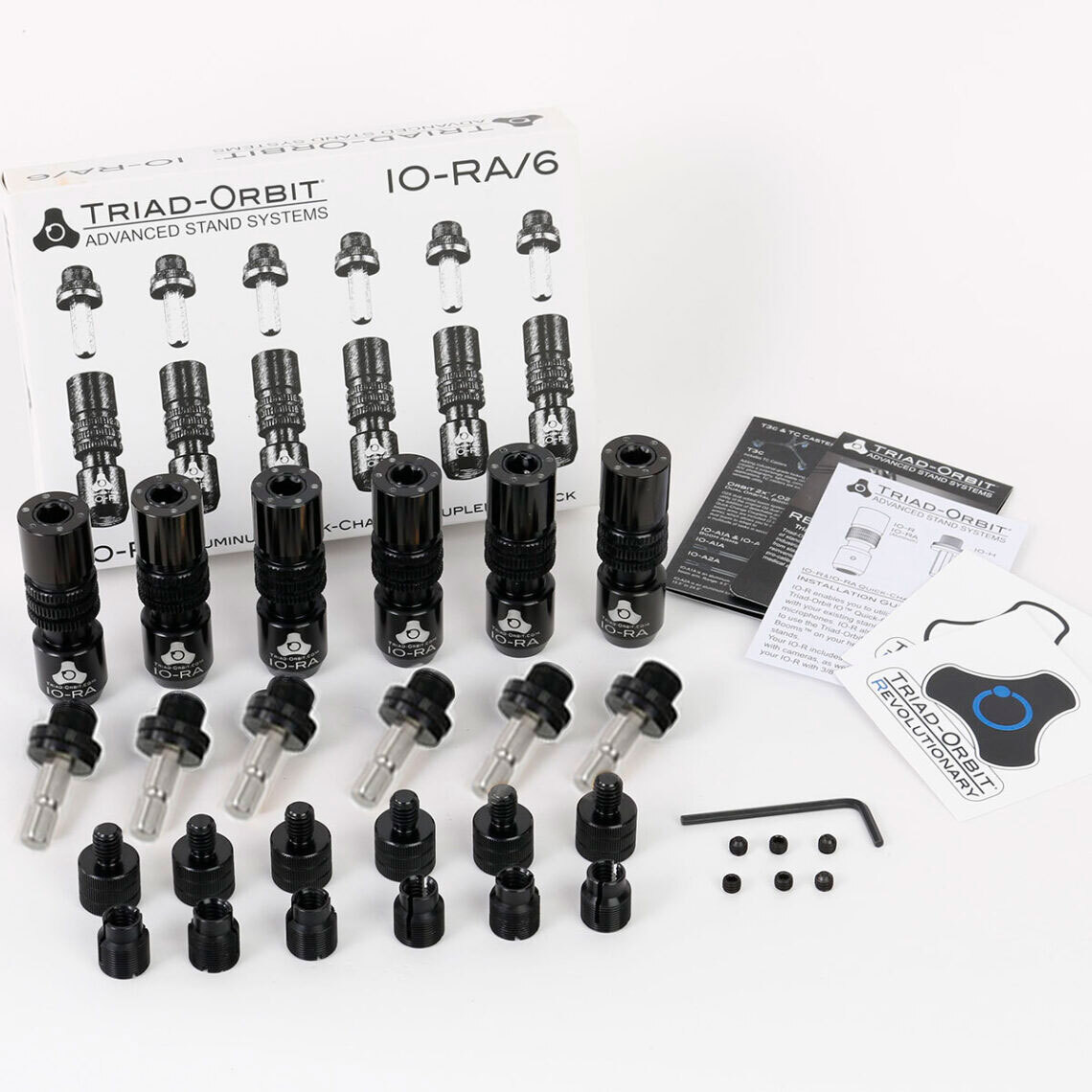Triad-Orbit IO-RA/6 Quick-Change Coupler (6-Pack)