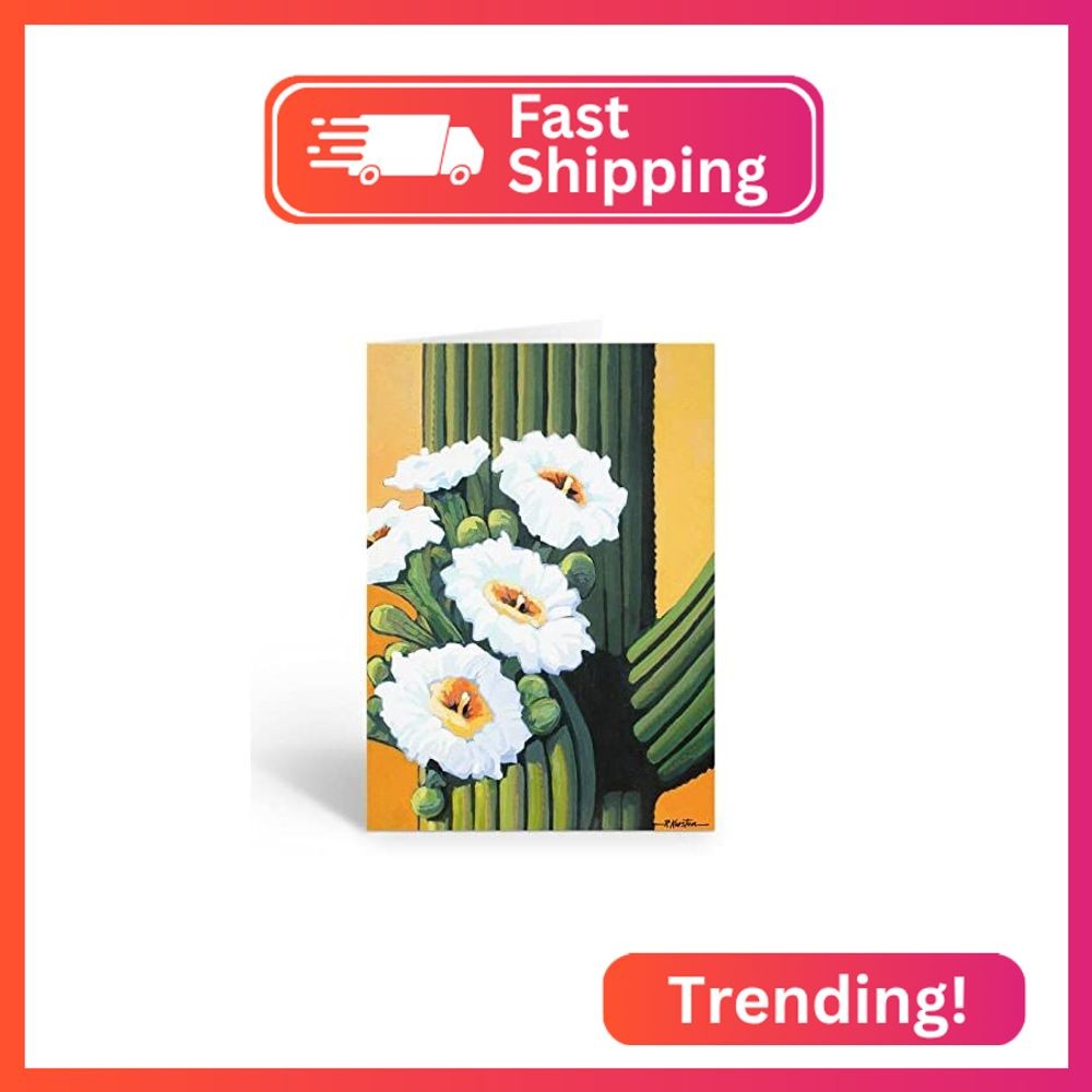 Stonehouse Collection Cactus Note Card | Arizona Note Card | Succulent Note Card