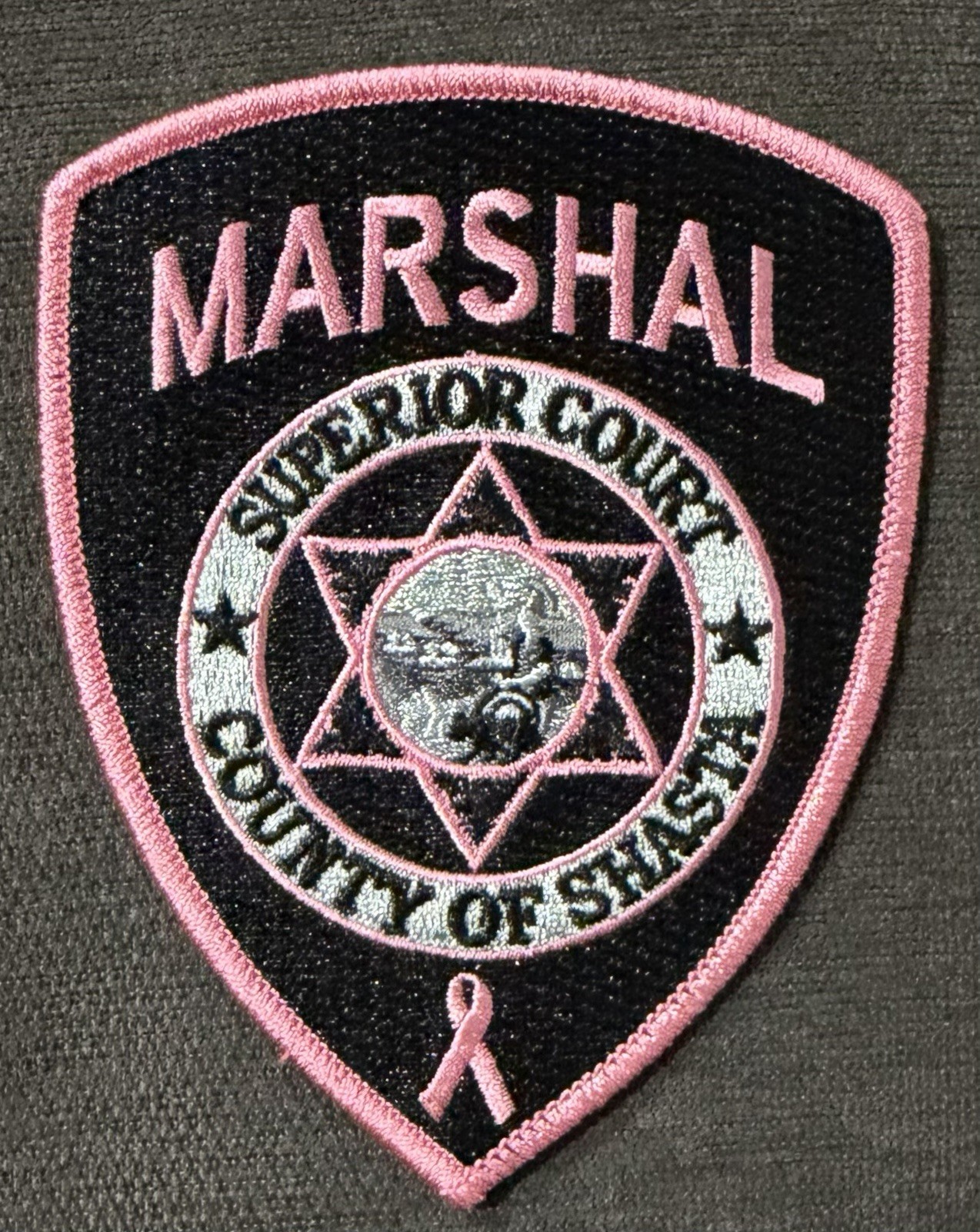 California Pink (Cancer Awareness) Shasta Superior Court Marshall
