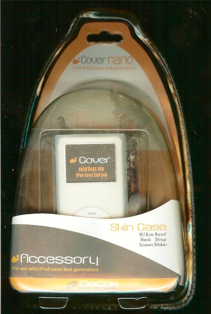 Digicom Skin Case Protector Armband Neck Strap for Apple iPod Nano 2nd Gen NEW