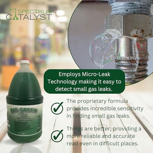 Big Green Leak Detect | Cutting-Edge Advanced Micro Leak Detection Gallon