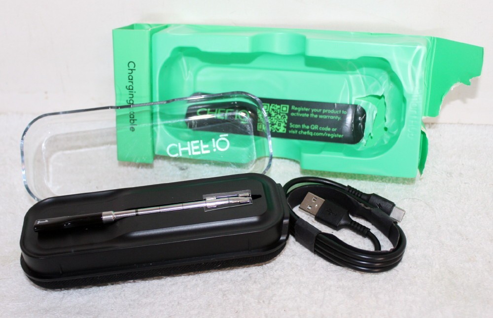 Chef IQ Smart Wireless Meat Thermometer Probe ~ New in Damaged Box