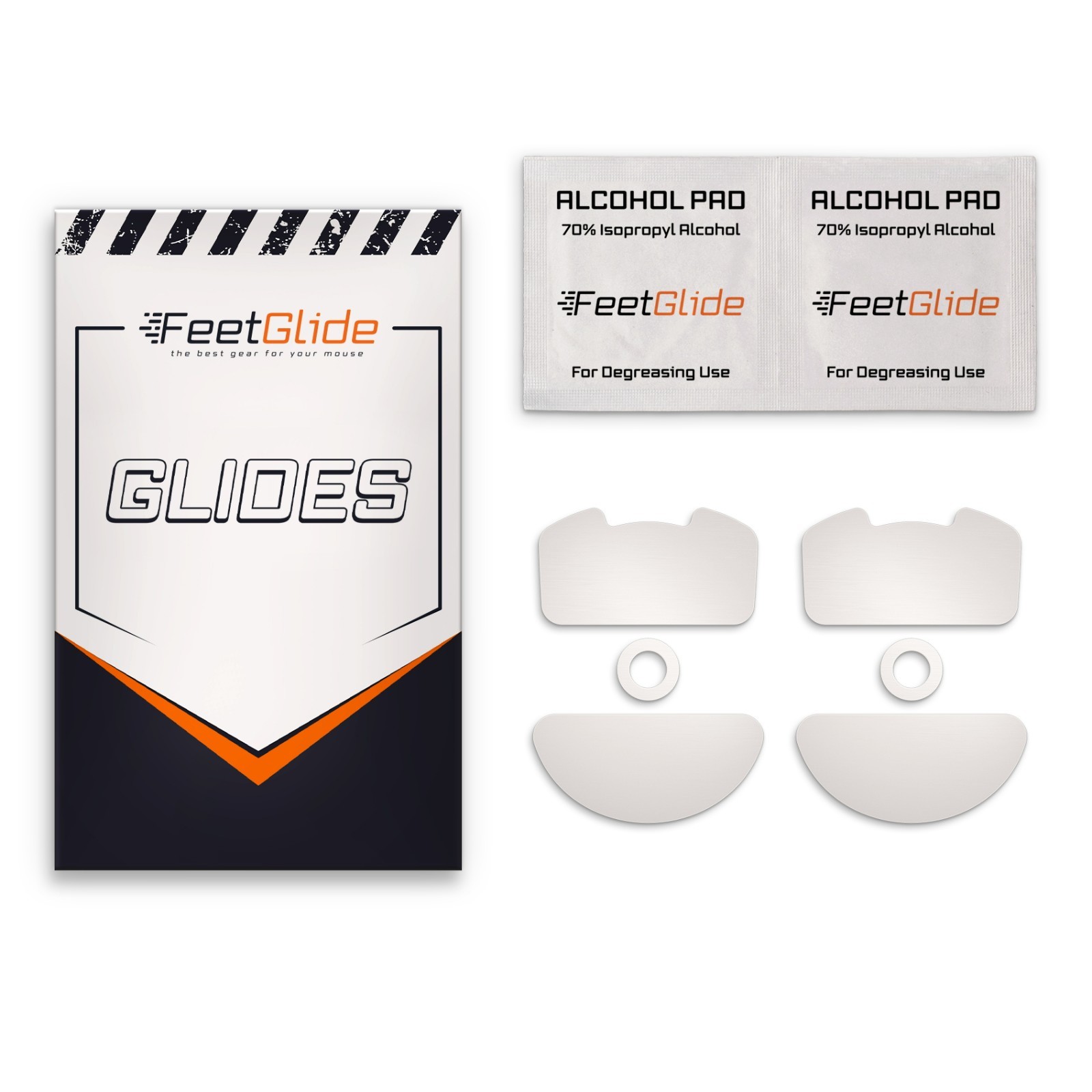 FeetGlide Skates for Razer Viper V4 Pro Replacement Mouse Feet PTFE