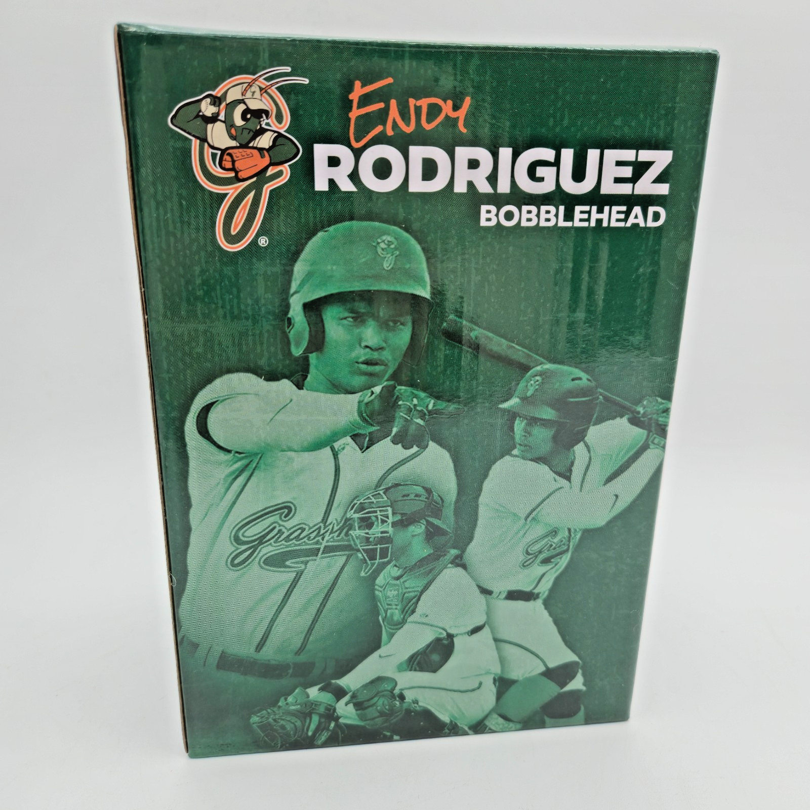 Endy Rodriguez Bobblehead Greensboro Grasshoppers/Pittsburgh Pirates SGA