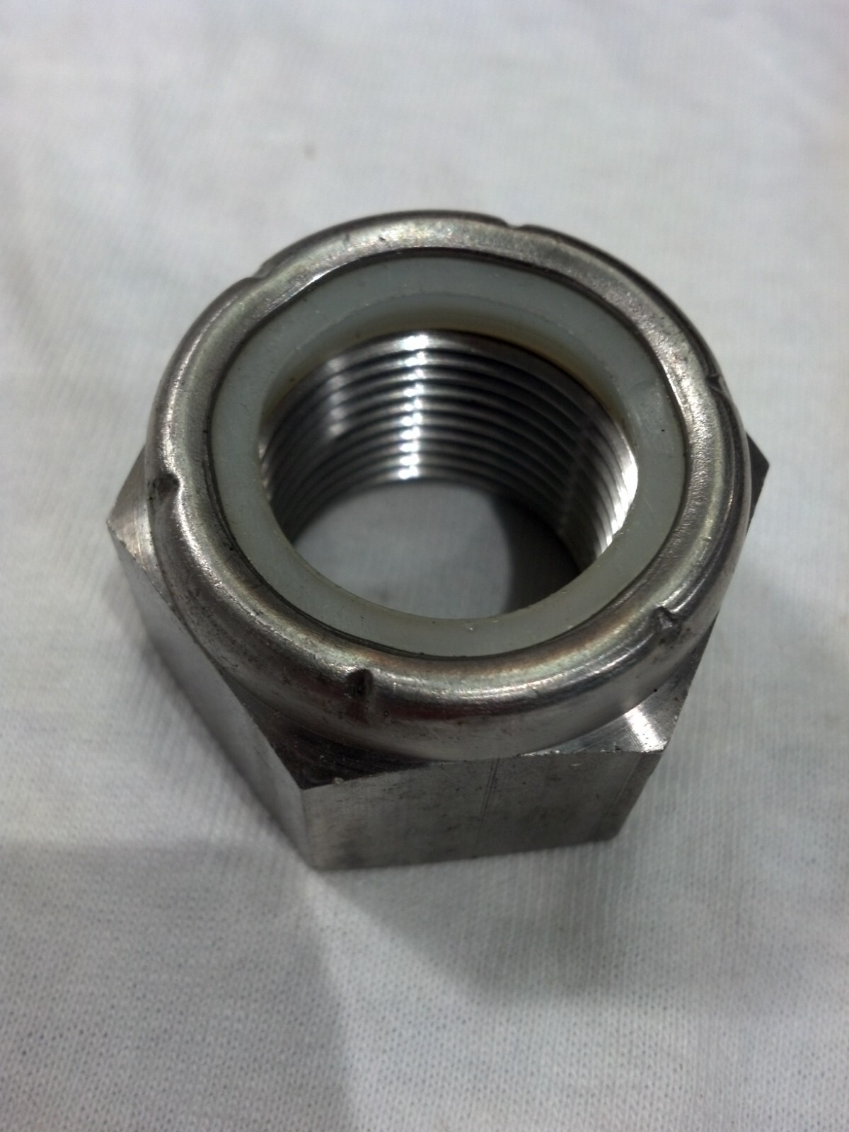 1-14 FINE Nyloc Nylon Insert Locknut Standard Stainless 316 1-7/16 wrench 1"