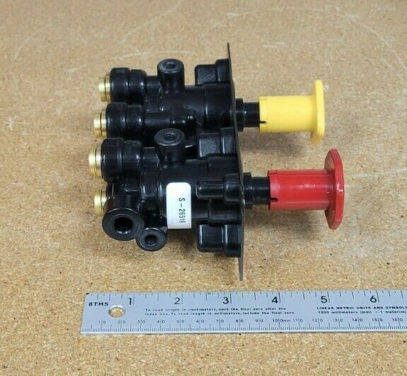 Dash Control Valve S&S # S-26519 Ref. # Bendix 801693 (MV-3 Series)
